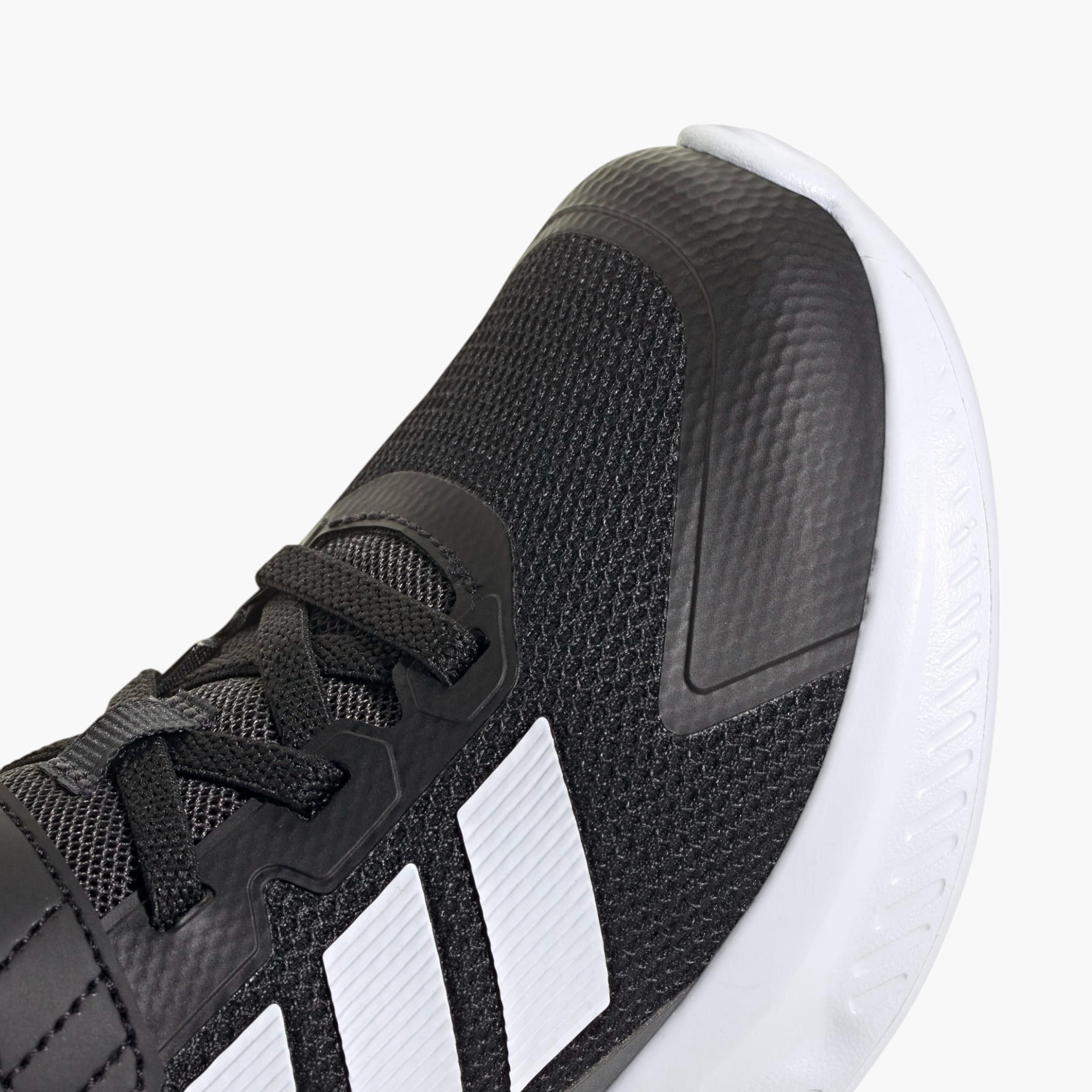 adidas Kids Fortarun 4.0 El C Lace-Up Cushioned Sole Running Shoes-girls-shoes-schoolshoes-image-6