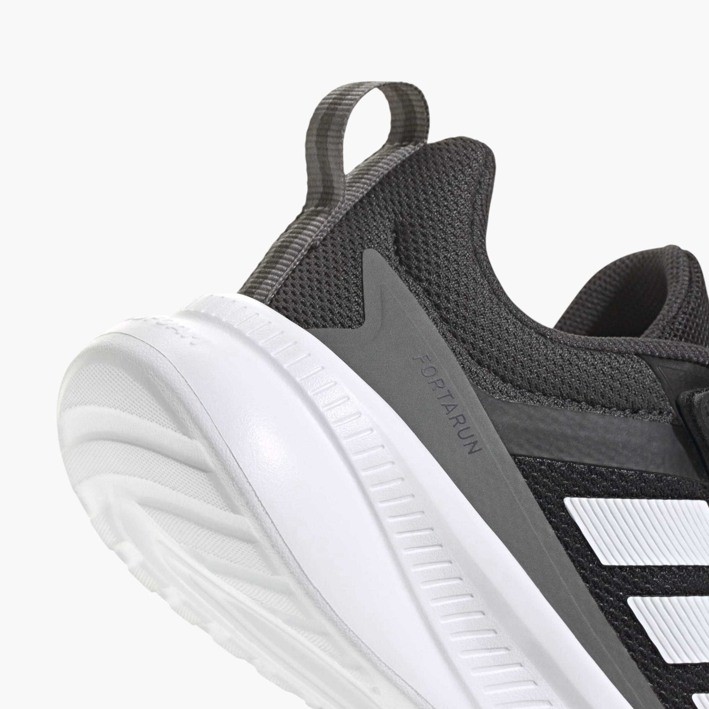 adidas Kids Fortarun 4.0 El C Lace-Up Cushioned Sole Running Shoes-girls-shoes-schoolshoes-image-5