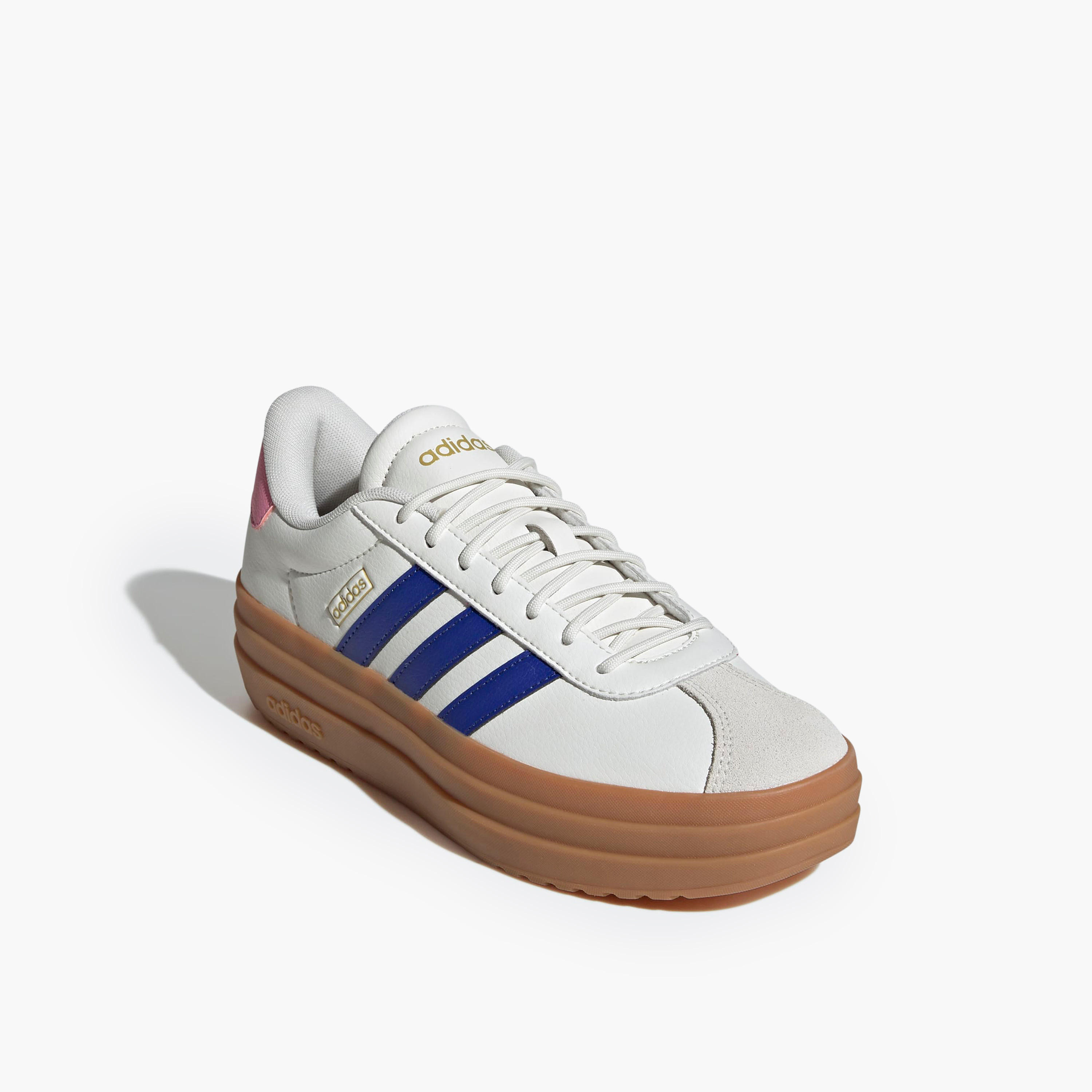 Adidas Women VL COURT BOLD Panelled Lace-Up Sneakers-women-shoes-sneakers-image-1
