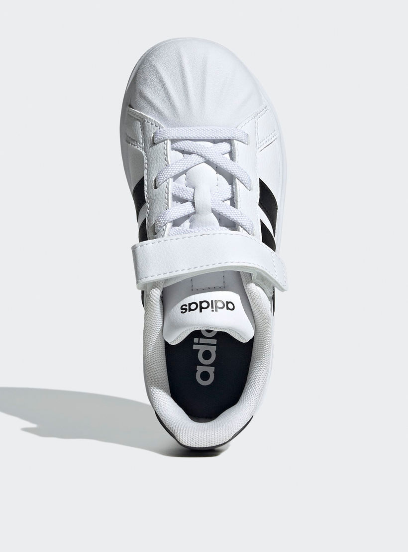 Adidas Boys Streettalk Hook & Loop Ankle Sneakers-sports-boys-shoes-image-3