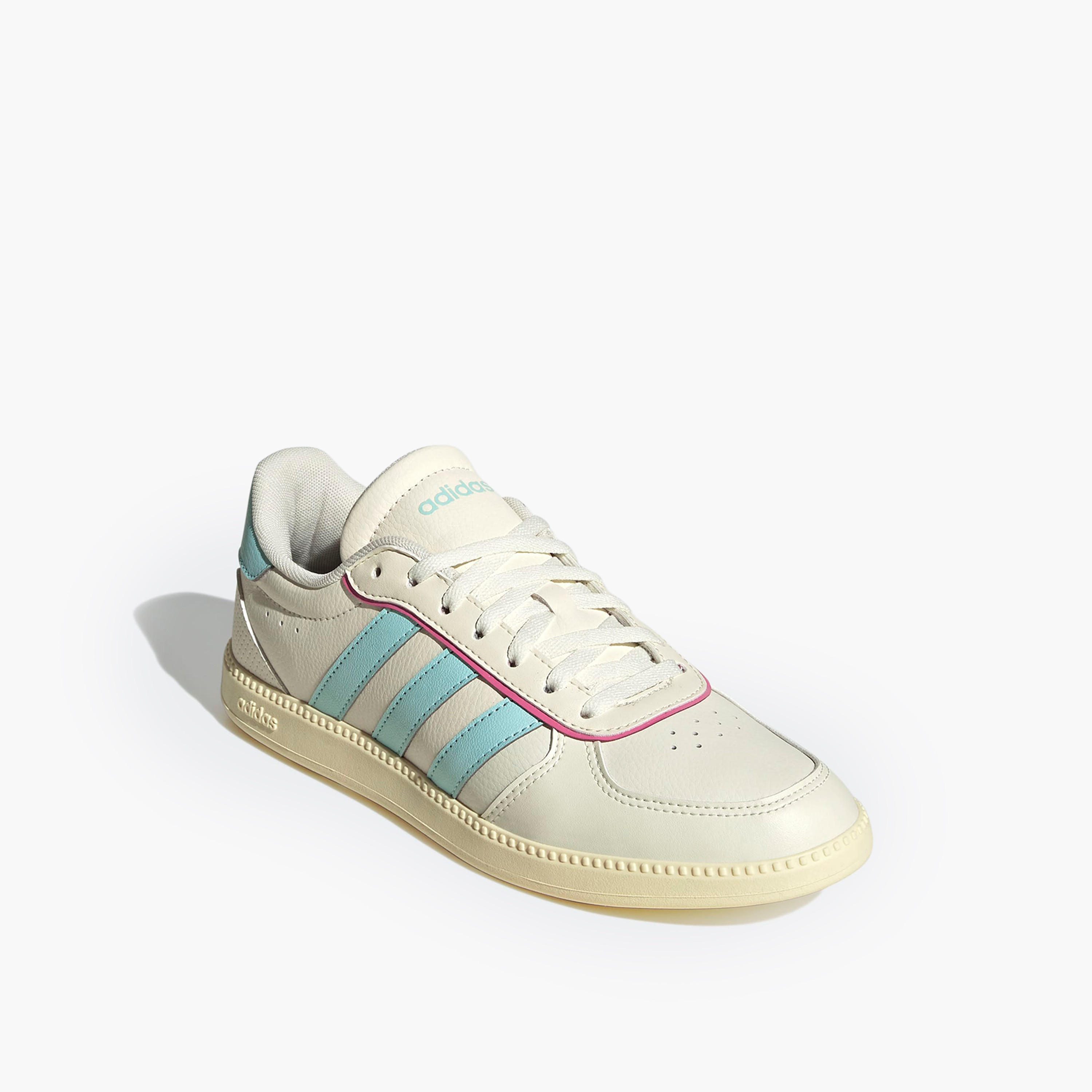 adidas Women BREAKNET SLEEK Perforated Lace-Up Sneakers-women-shoes-sneakers-image-1