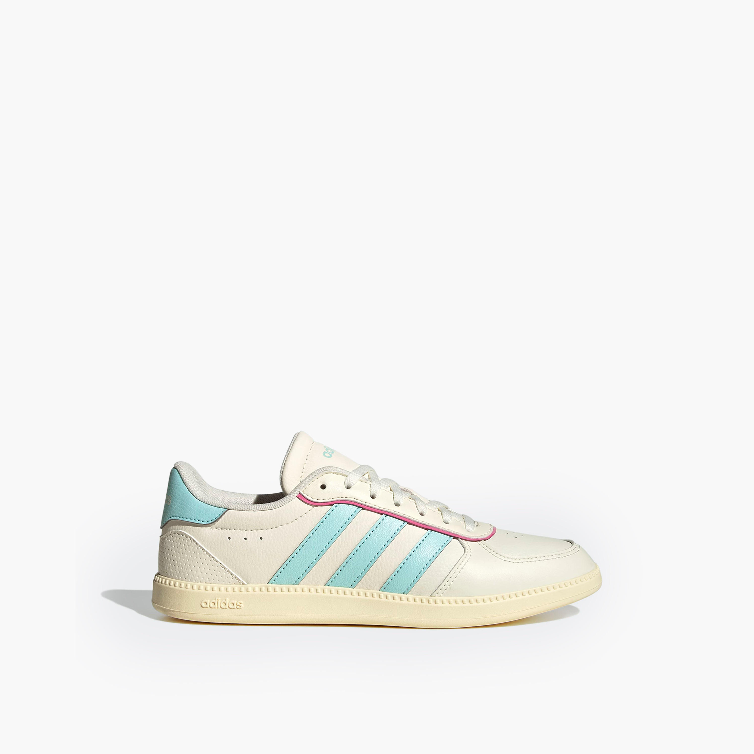 adidas Women BREAKNET SLEEK Perforated Lace-Up Sneakers-women-shoes-sneakers-image-2