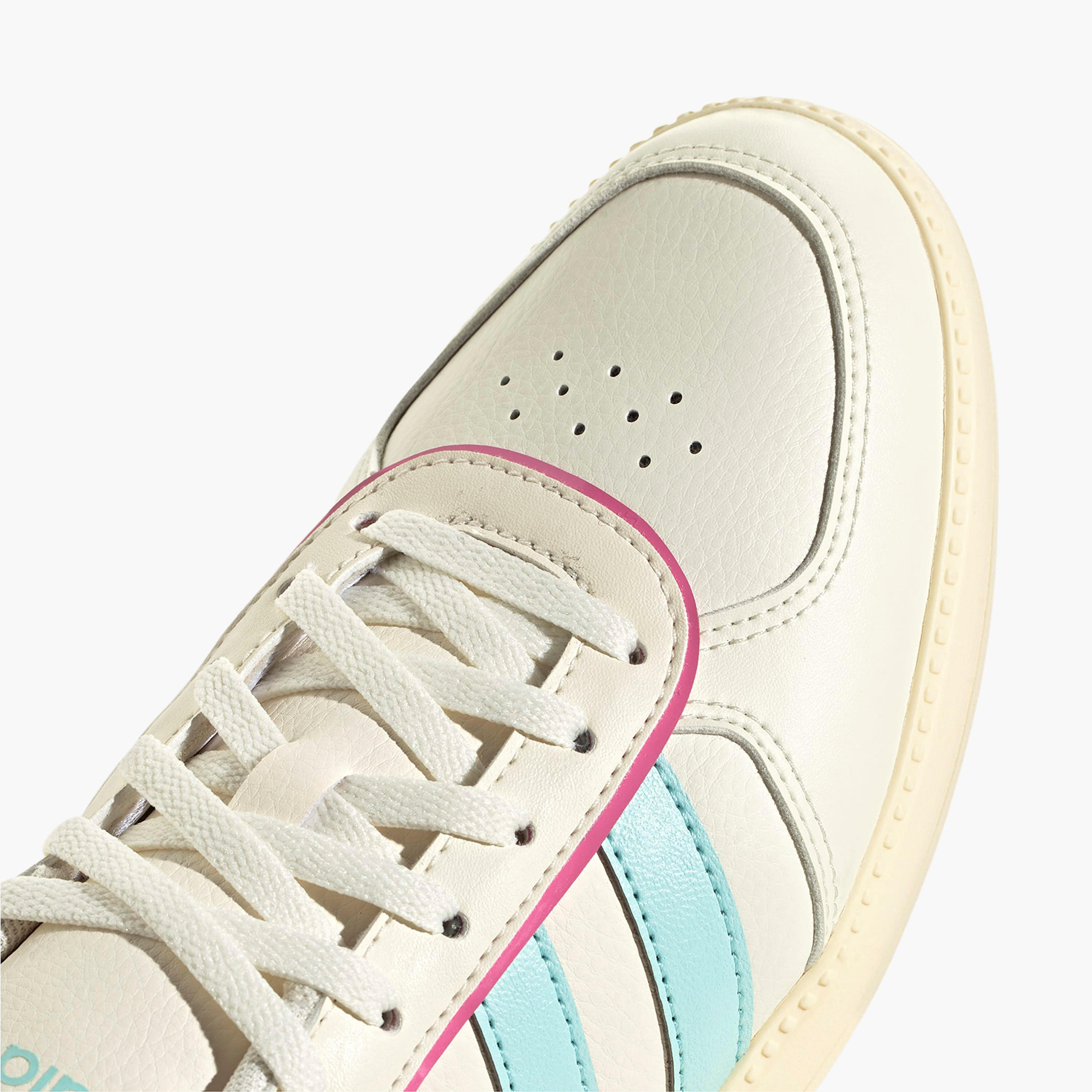 adidas Women BREAKNET SLEEK Perforated Lace-Up Sneakers-women-shoes-sneakers-image-6