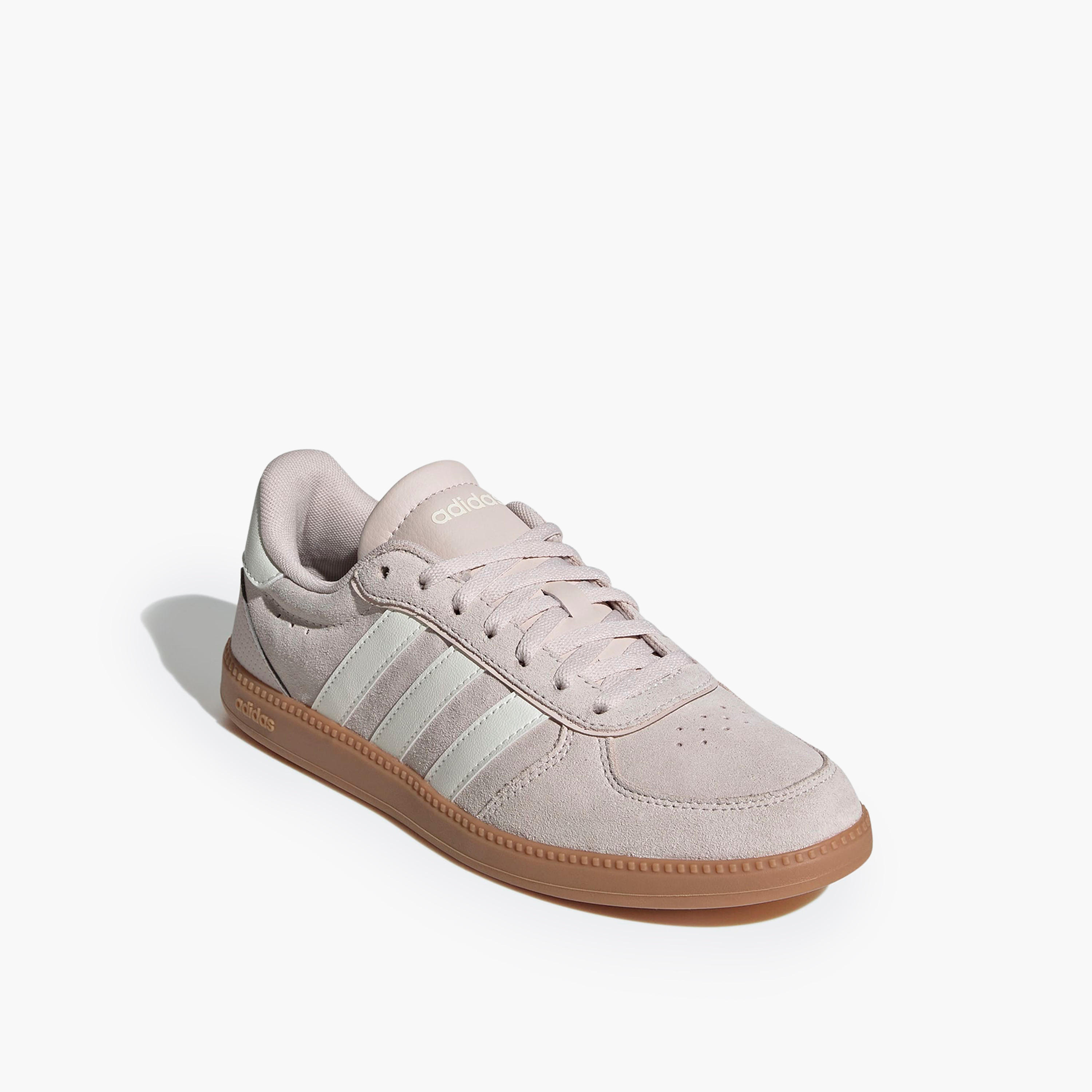 adidas Women BREAKNET SLEEK Perforated Lace-Up Sneakers-women-shoes-sneakers-image-1