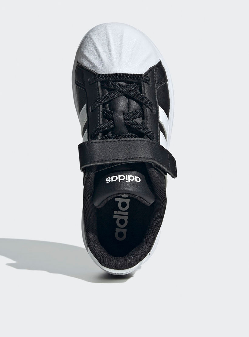 Adidas Boys Streettalk EL Hook & Loop Ankle Sneakers-boys-shoes-sneakers-image-3