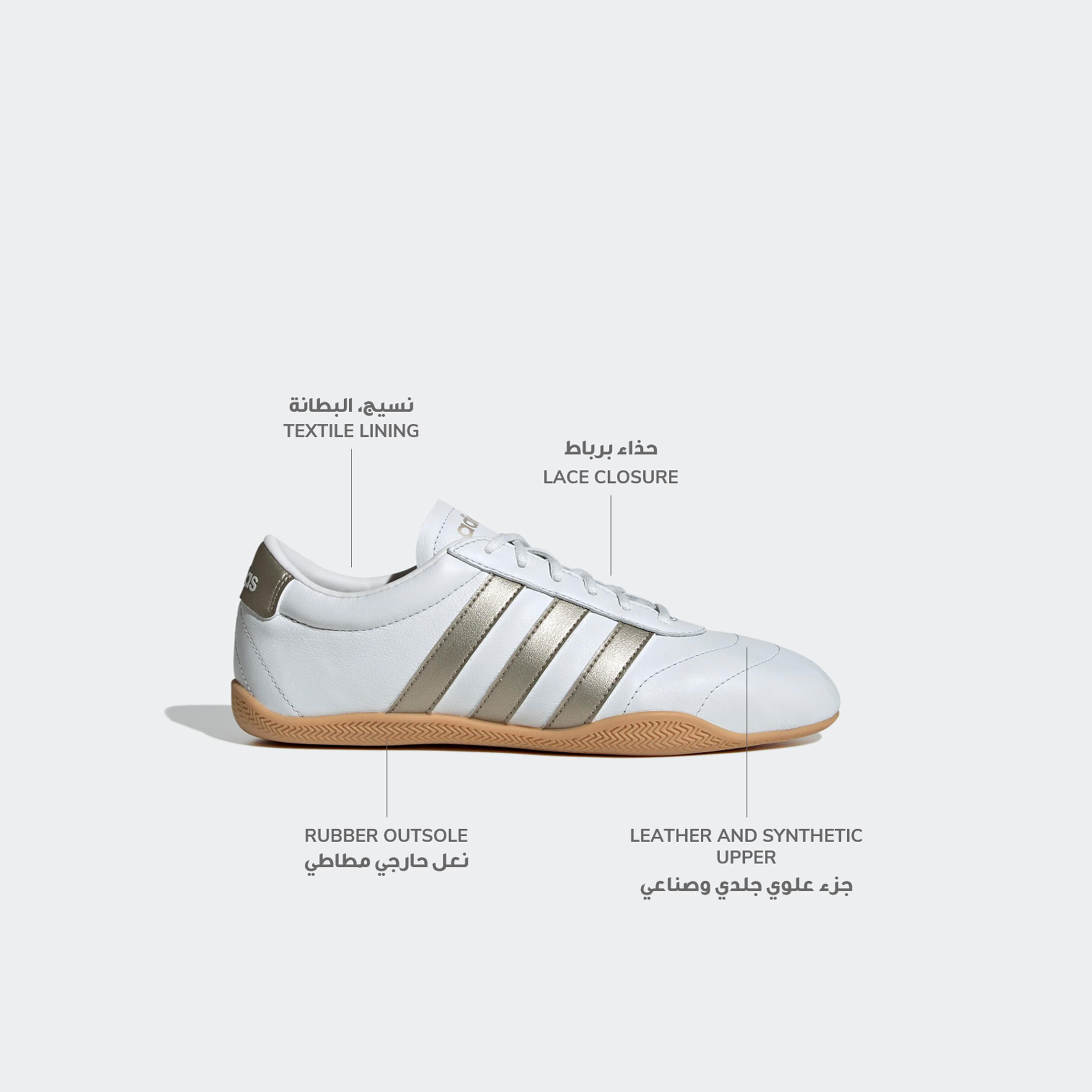 Adidas Women Grand Court Lace-Up Low Ankle Sneakers-women-shoes-sneakers-image-2