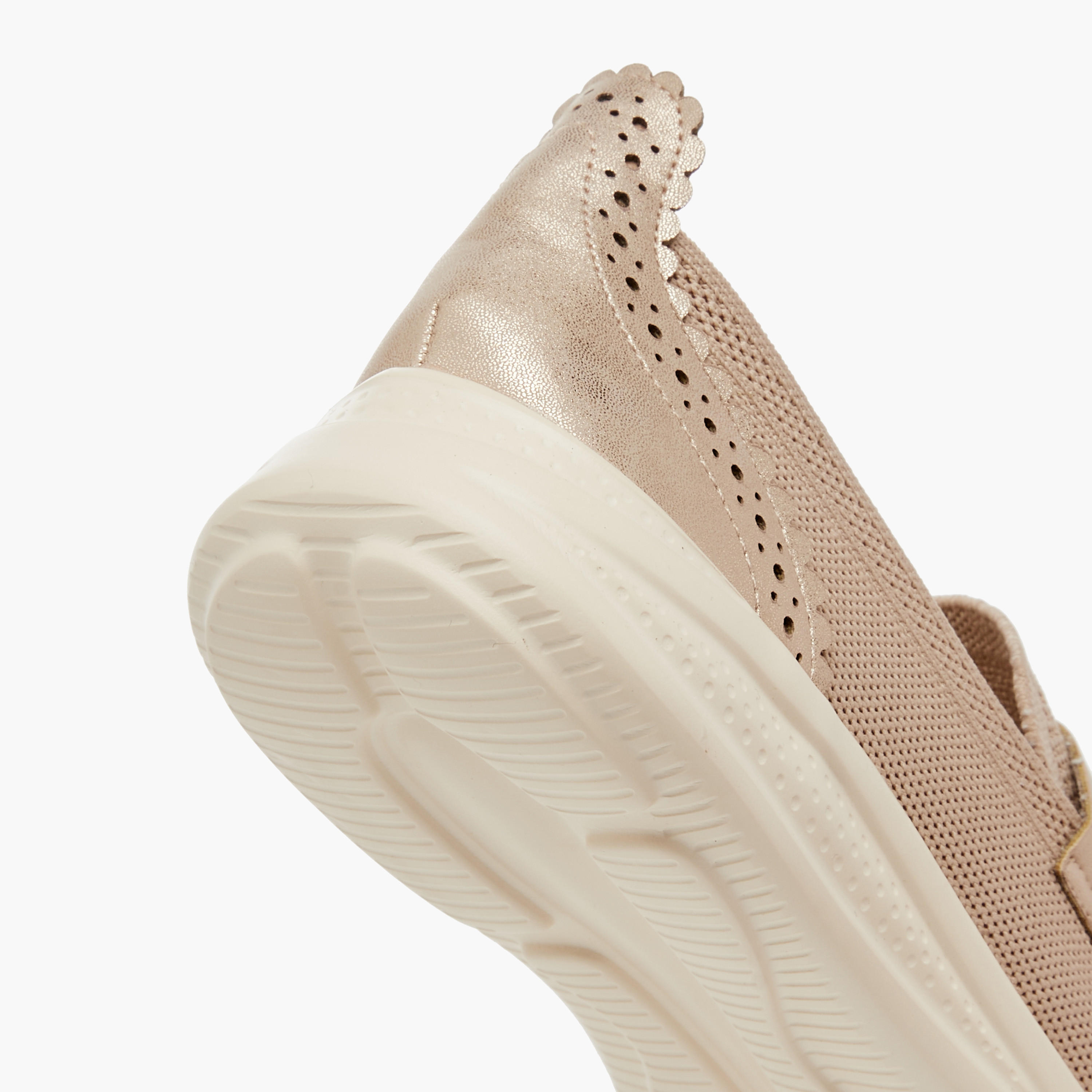 Flora Bella Textured Slip-On Comfort Loafers with Cutout Detail-women-shoes-loafersandmoccasins-image-5