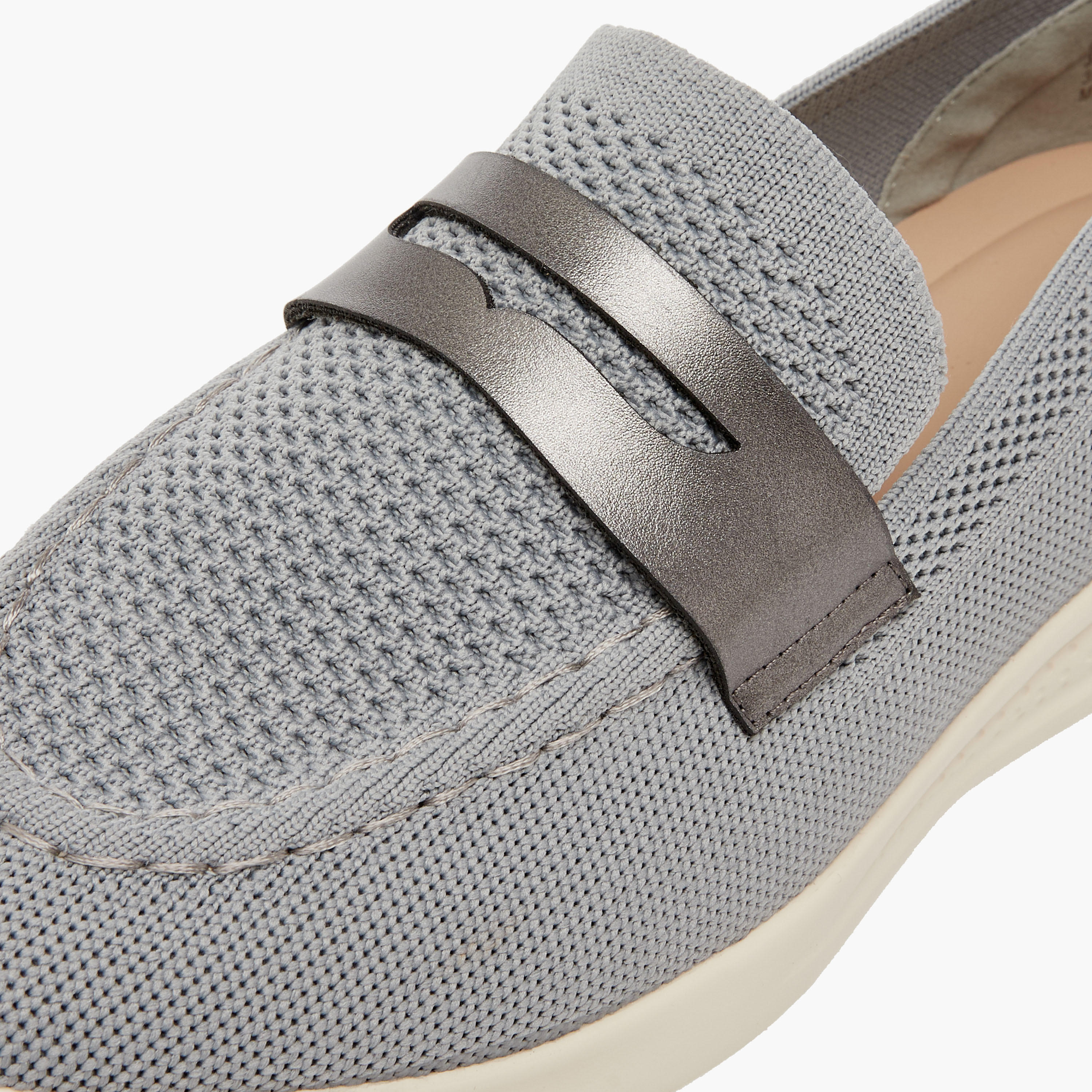 Flora Bella Textured Slip-On Comfort Loafers with Cutout Detail-women-shoes-loafersandmoccasins-image-4