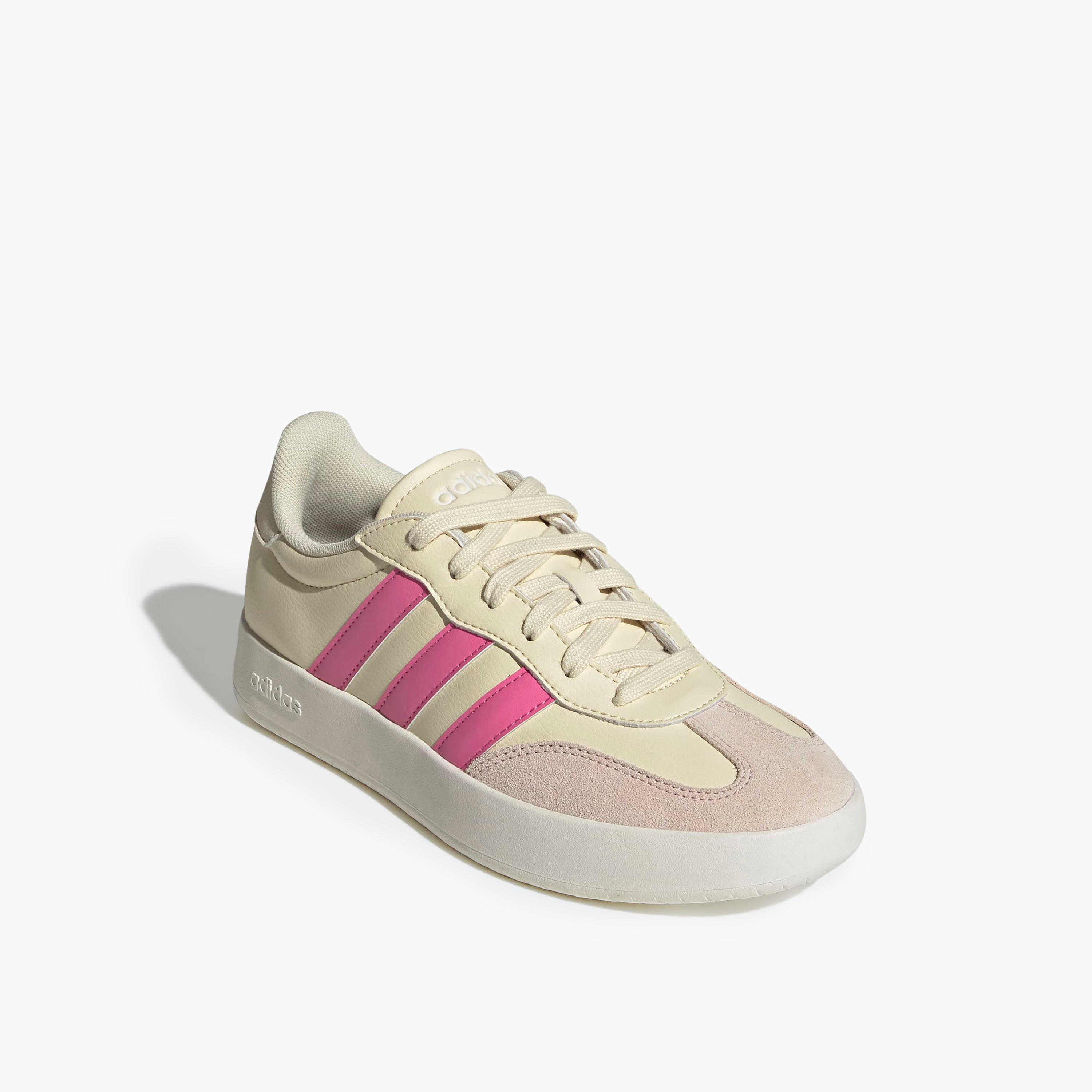 adidas Women BARREDA Lace-Up Ankle Sneakers-women-shoes-sneakers-image-1
