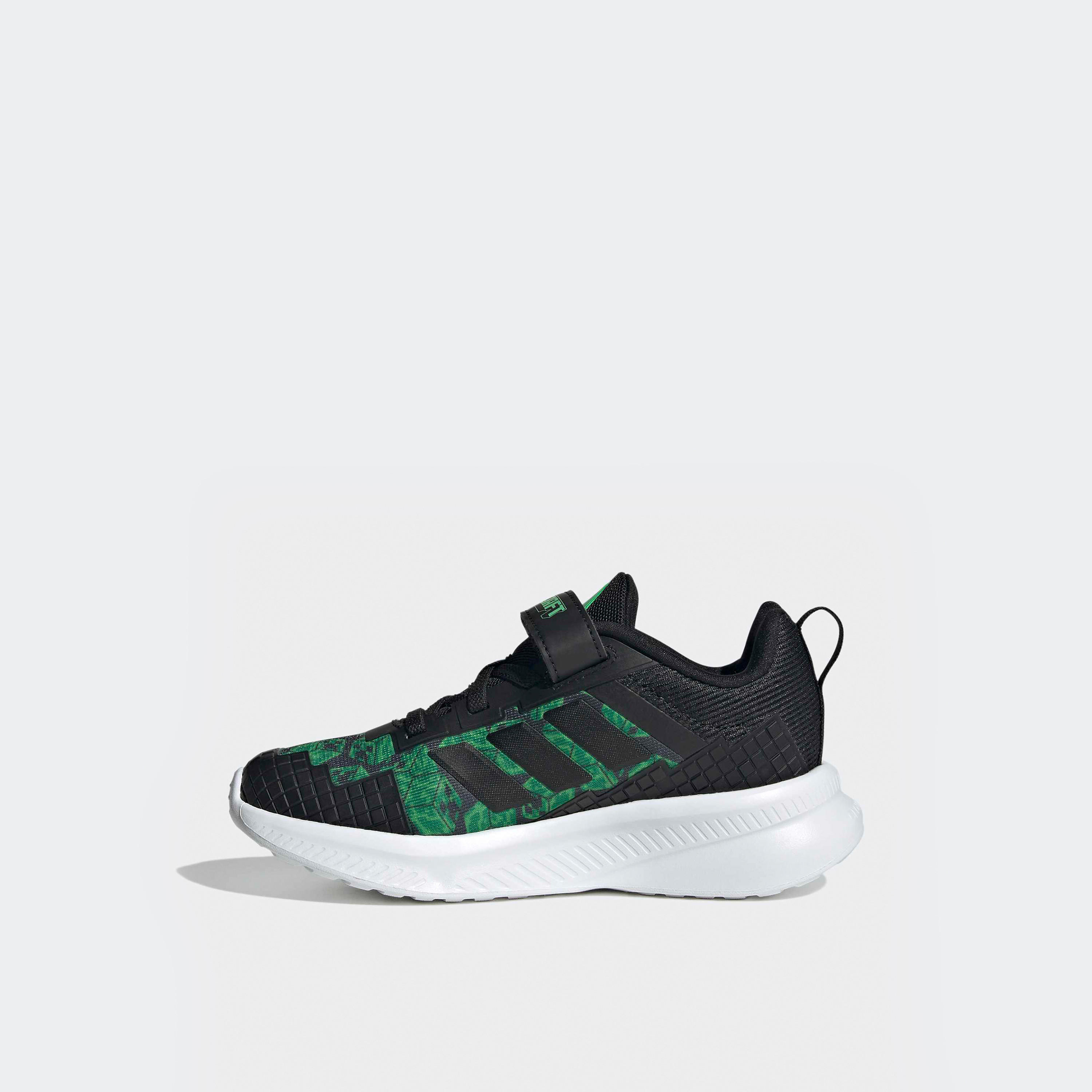 Adidas Boys Minecraft Fortarun EL Hook & Loop Sneakers-boys-shoes-sneakers-image-3