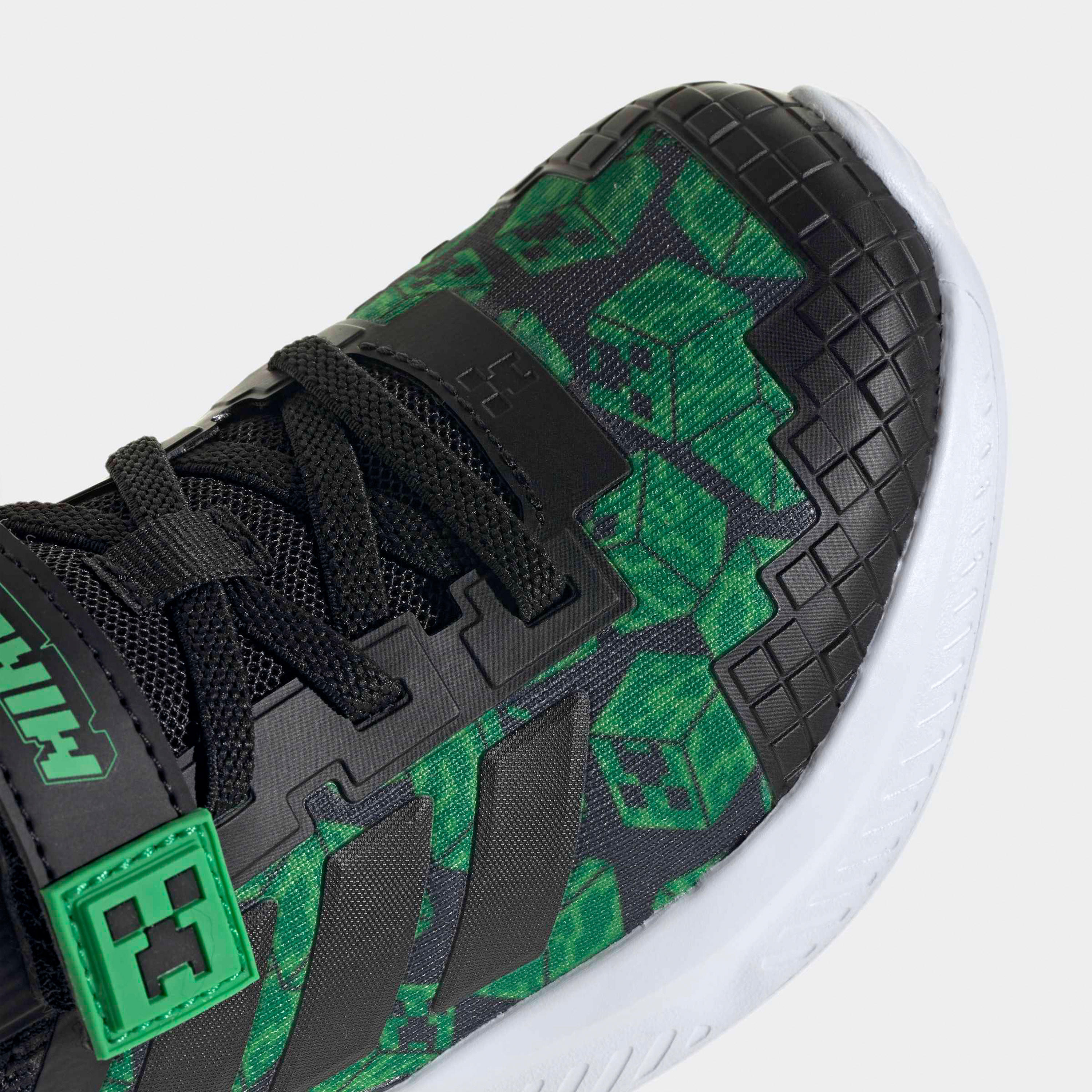 Adidas Boys Minecraft Fortarun EL Hook & Loop Sneakers-boys-shoes-sneakers-image-8