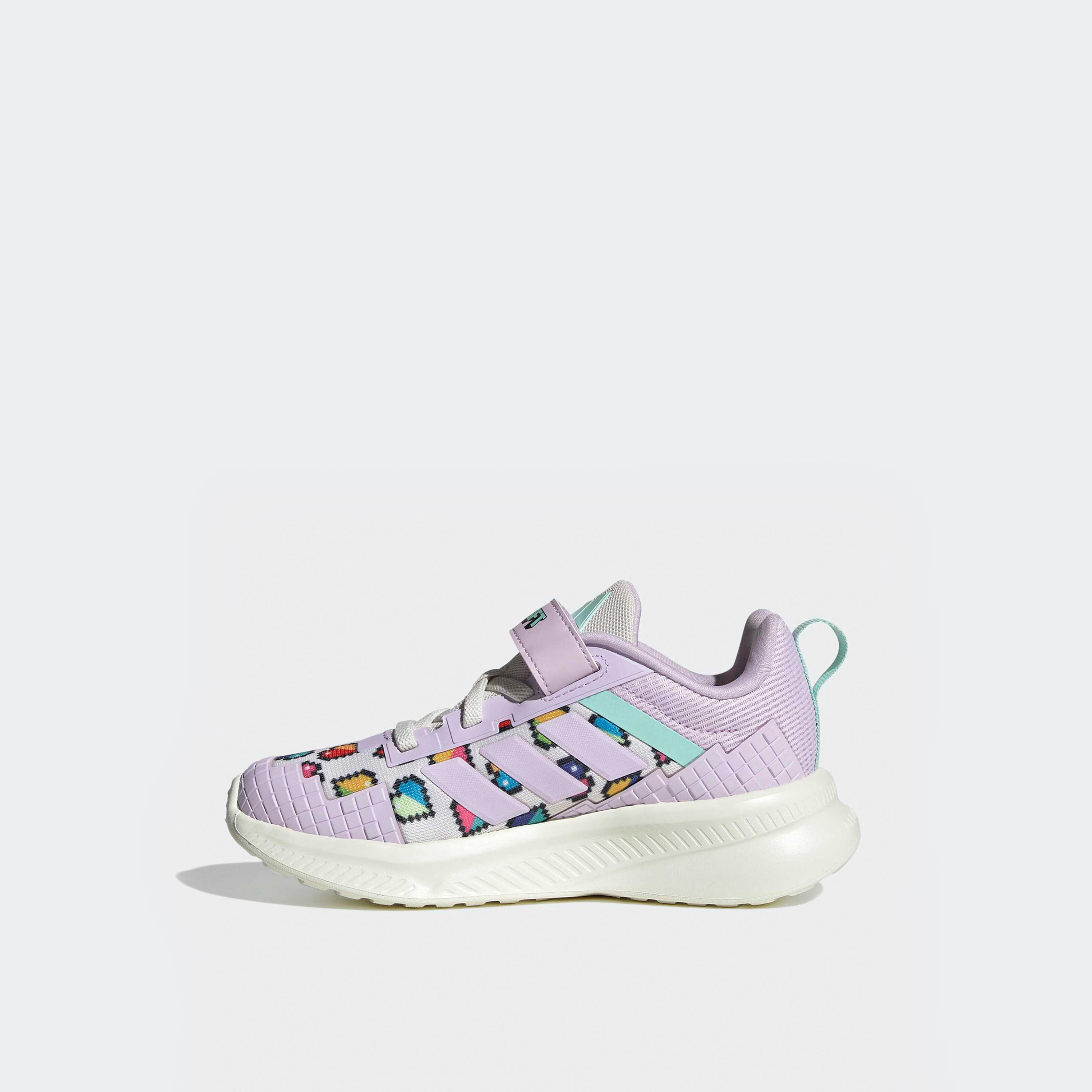 Adidas Girls Minecraft Fortarun EL Hook & Loop Sneakers-girls-shoes-sports-image-3