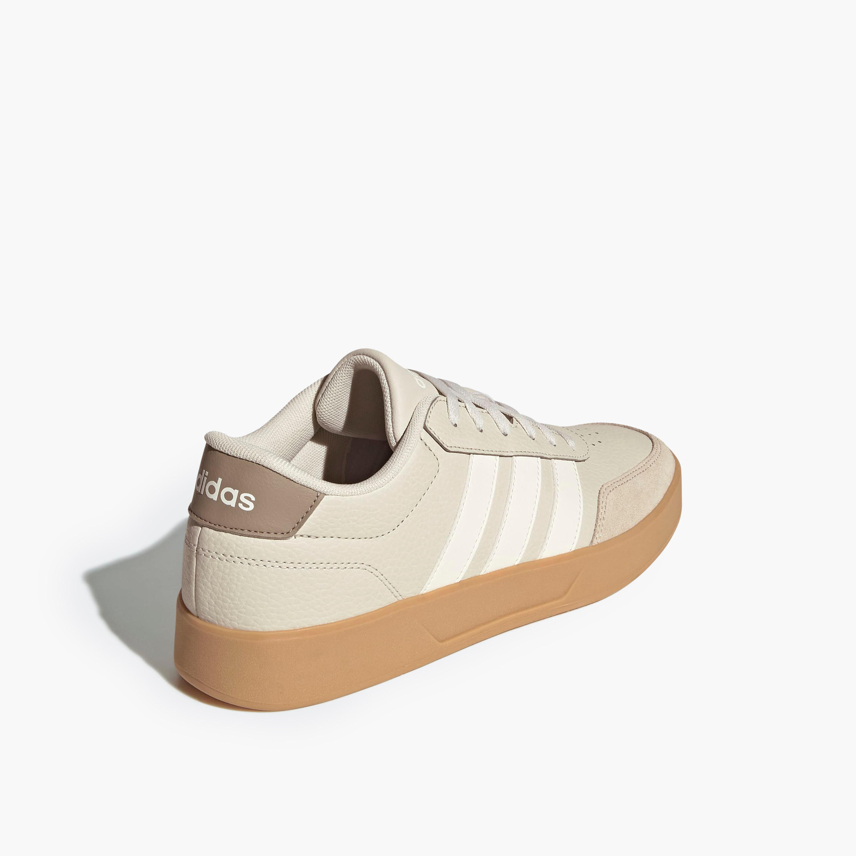 Adidas Men BREAKNET 3.0 Perforated Lace-Up Sneakers-men-shoes-sneakers-image-5