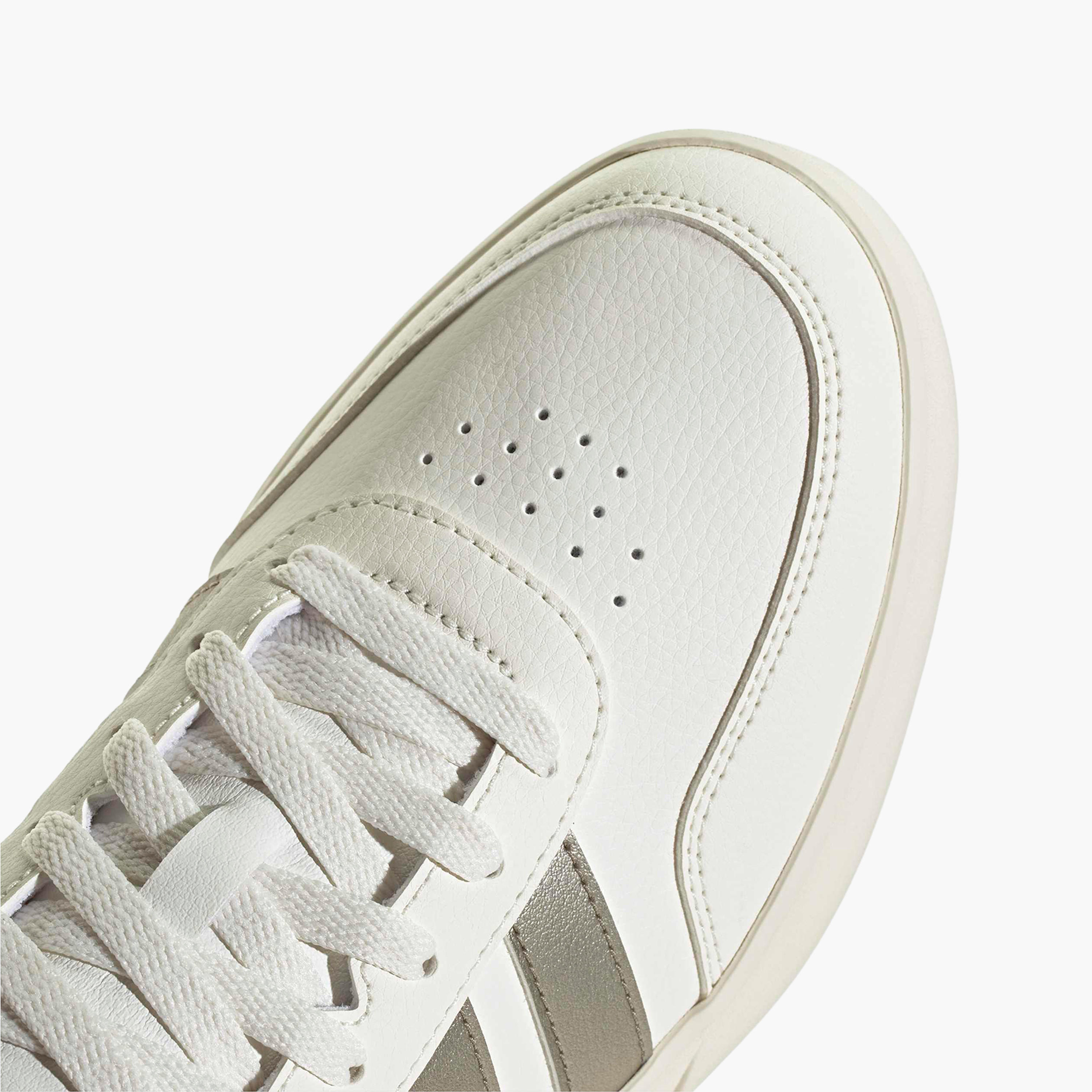 adidas Women BREAKNET 3.0 Perforated Lace-Up Sneakers-women-shoes-sneakers-image-5