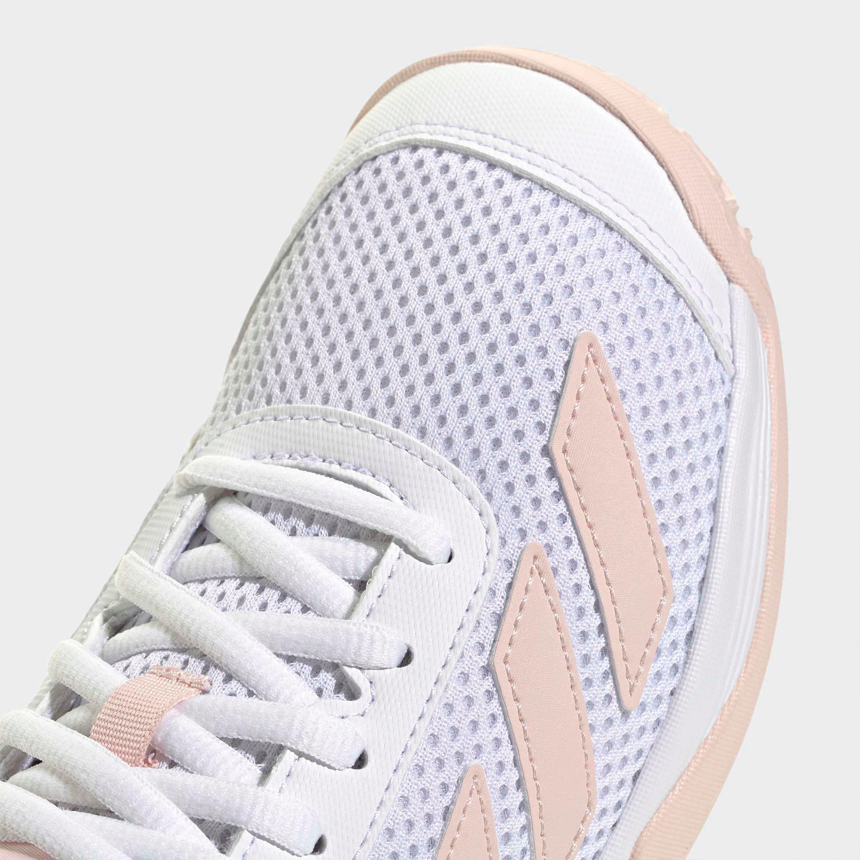 Adidas Girls Courtflash Lace-Up Tennis Shoes-girls-shoes-sports-image-7