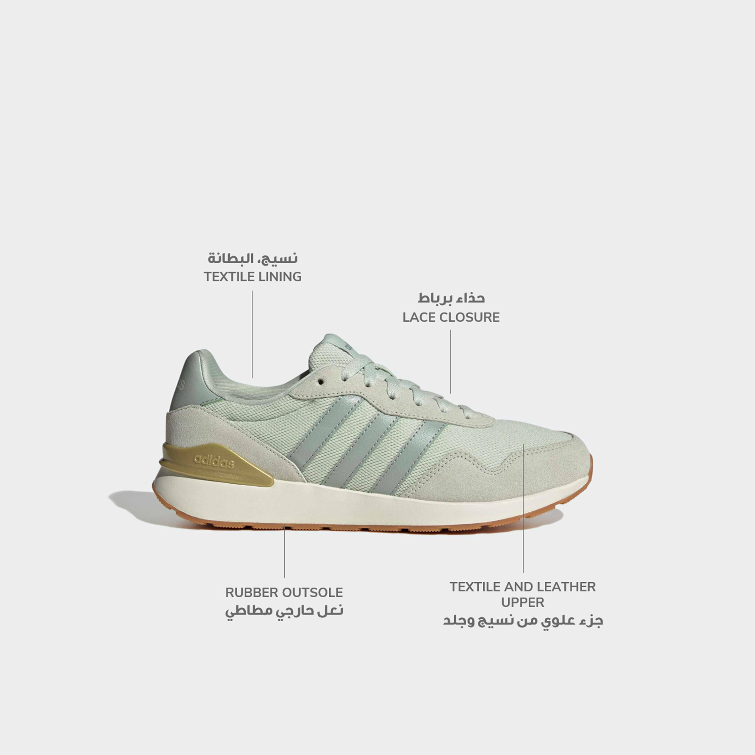 Adidas Women Run 60s 4.0 Lace-Up Ankle Sneakers-women-shoes-sneakers-image-2