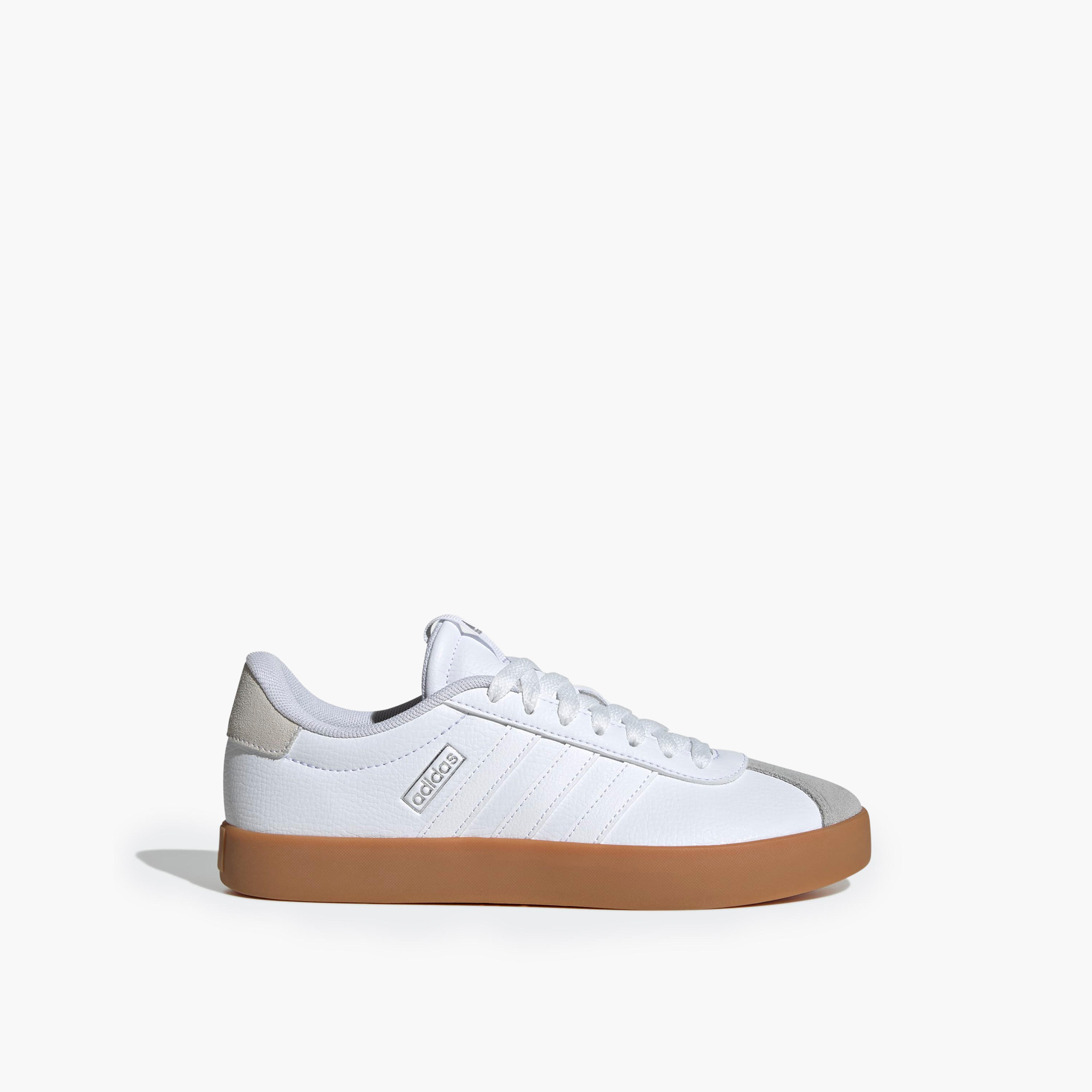 Adidas Women VL COURT 3.0 Panelled Lace-Up Sneakers-women-shoes-sneakers-image-2