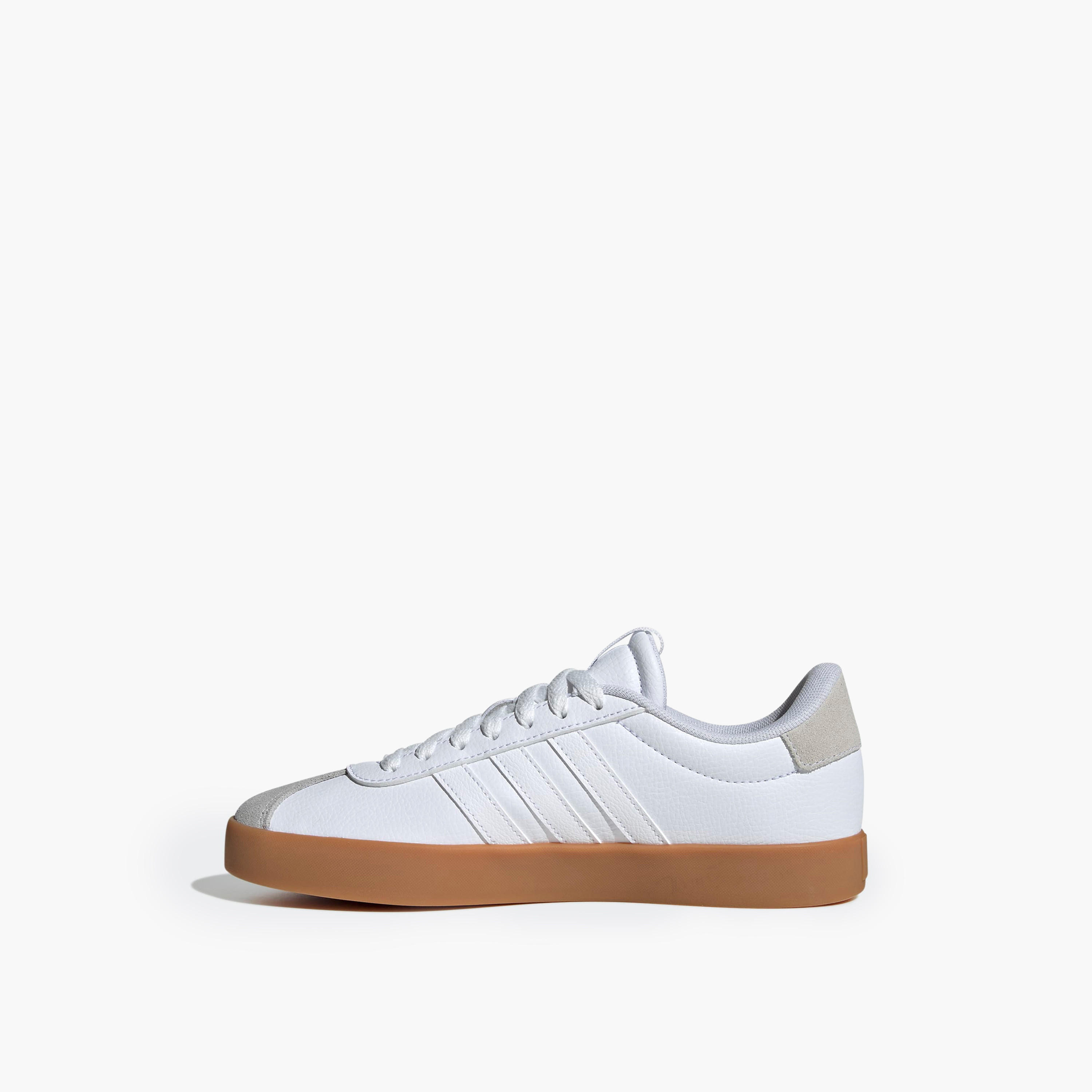 Adidas Women VL COURT 3.0 Panelled Lace-Up Sneakers-women-shoes-sneakers-image-5