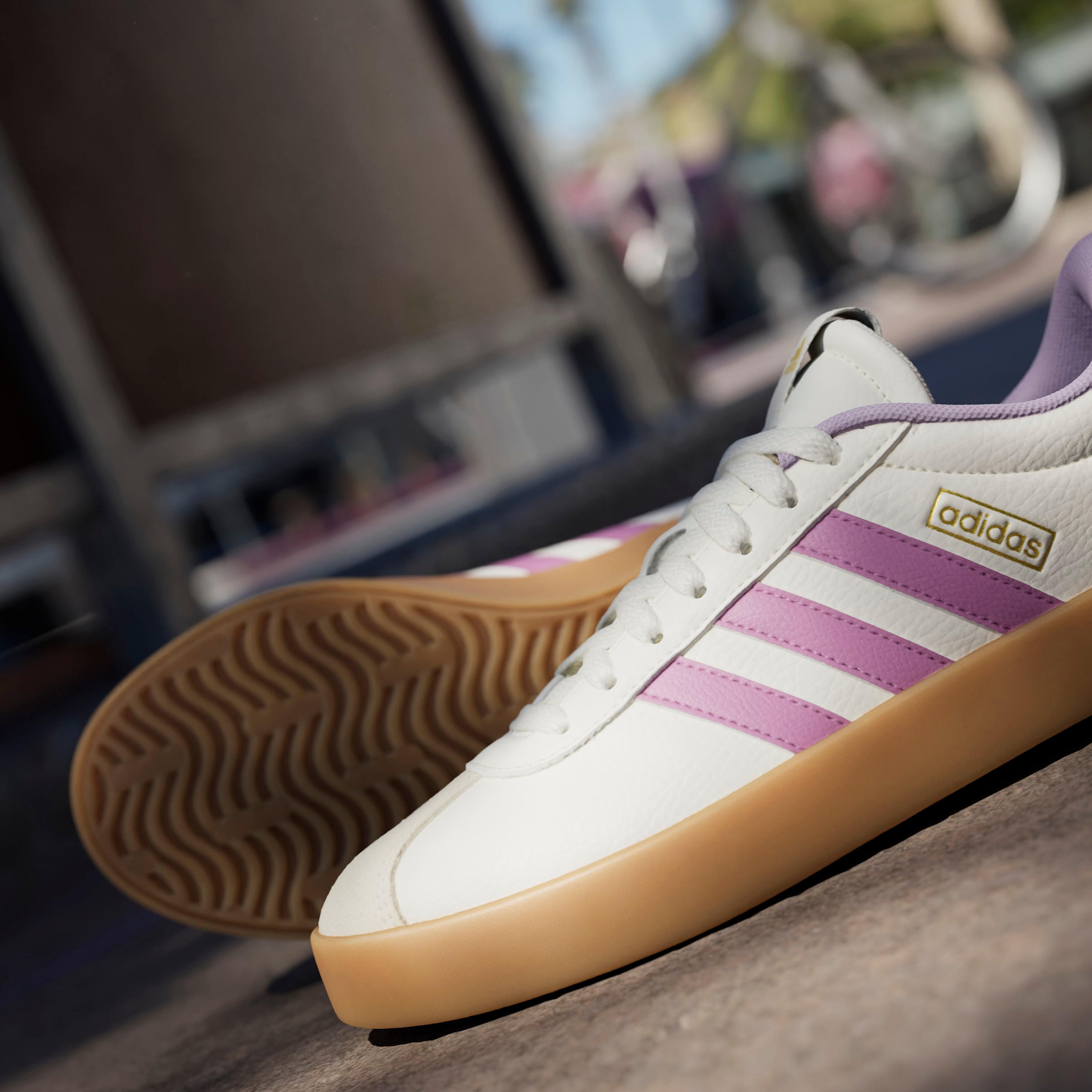 Adidas Women VL COURT 3.0 Panelled Lace-Up Sneakers-women-shoes-sneakers-image-6