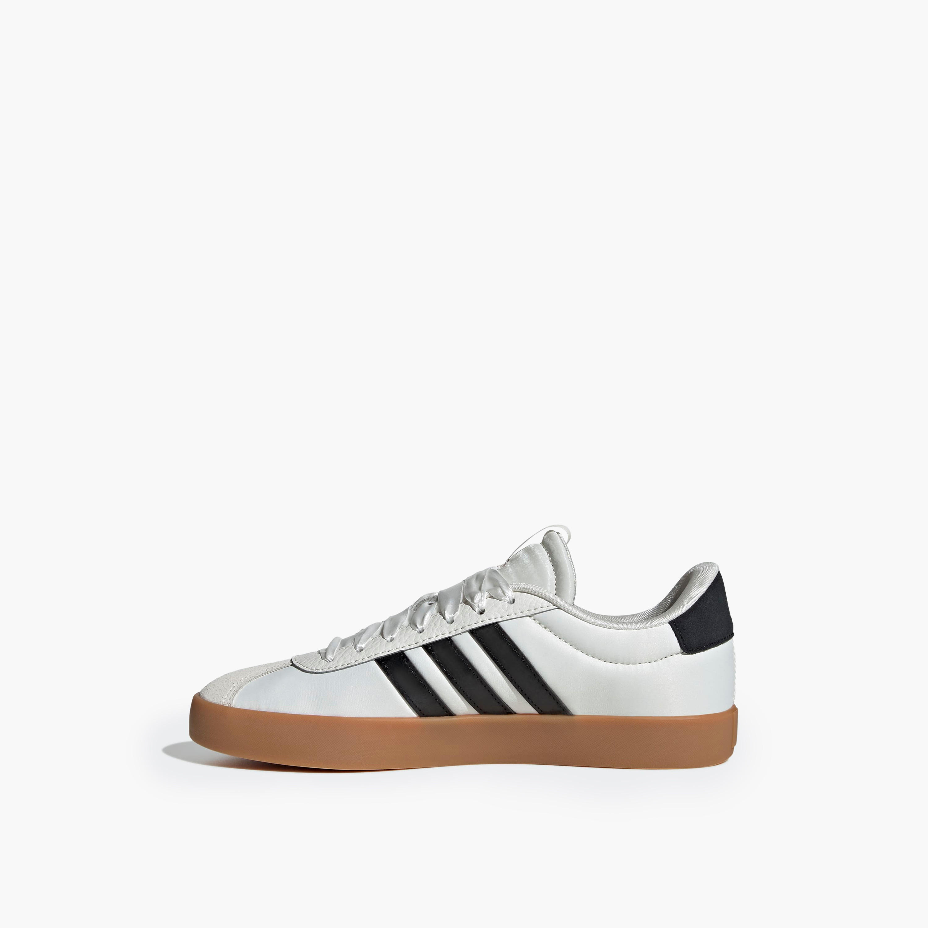 Adidas Women VL COURT 3.0 Panelled Lace-Up Sneakers-women-shoes-sneakers-image-4
