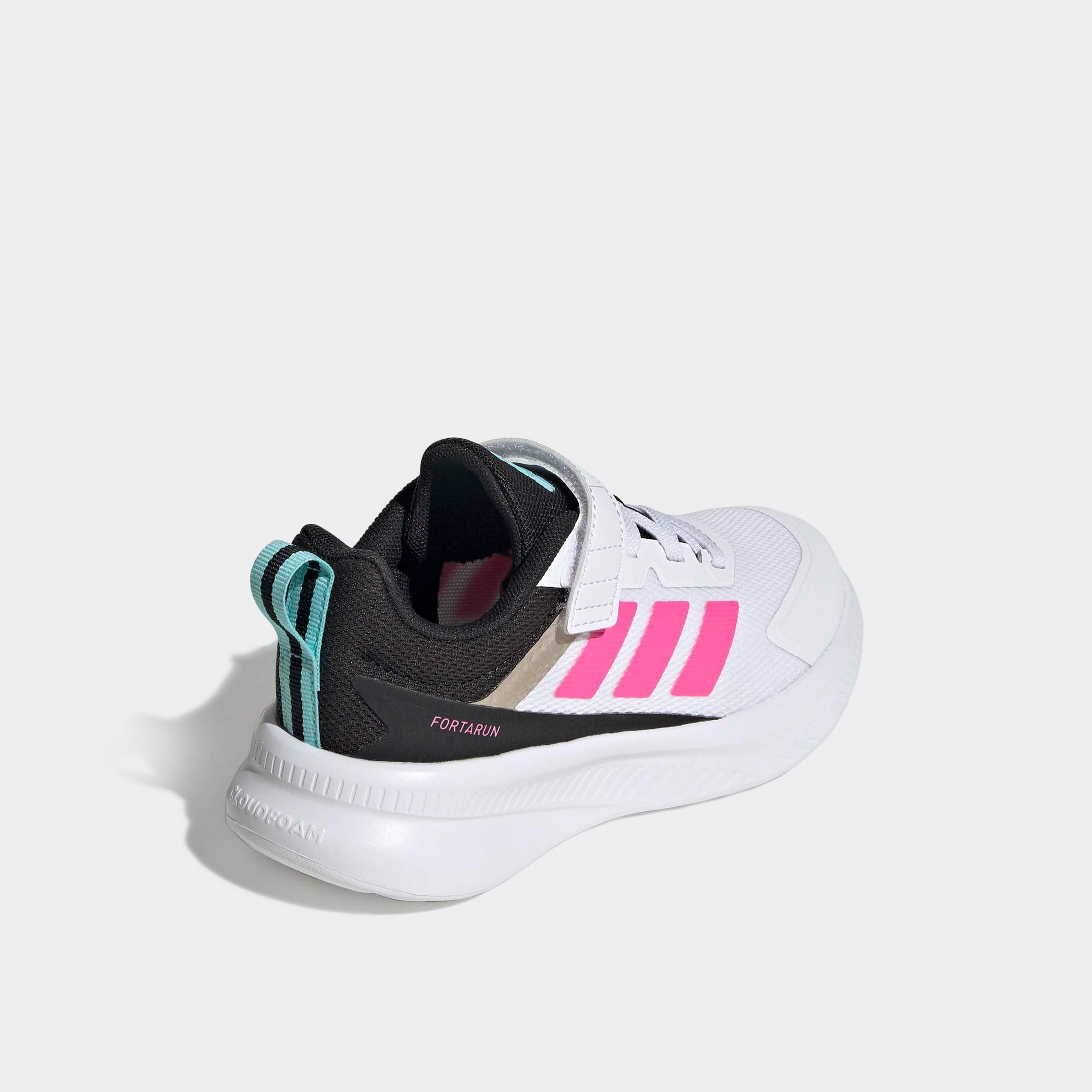 Adidas Girls Fortarun 4.0 EL Hook & Loop Sneakers-girls-shoes-sports-image-5