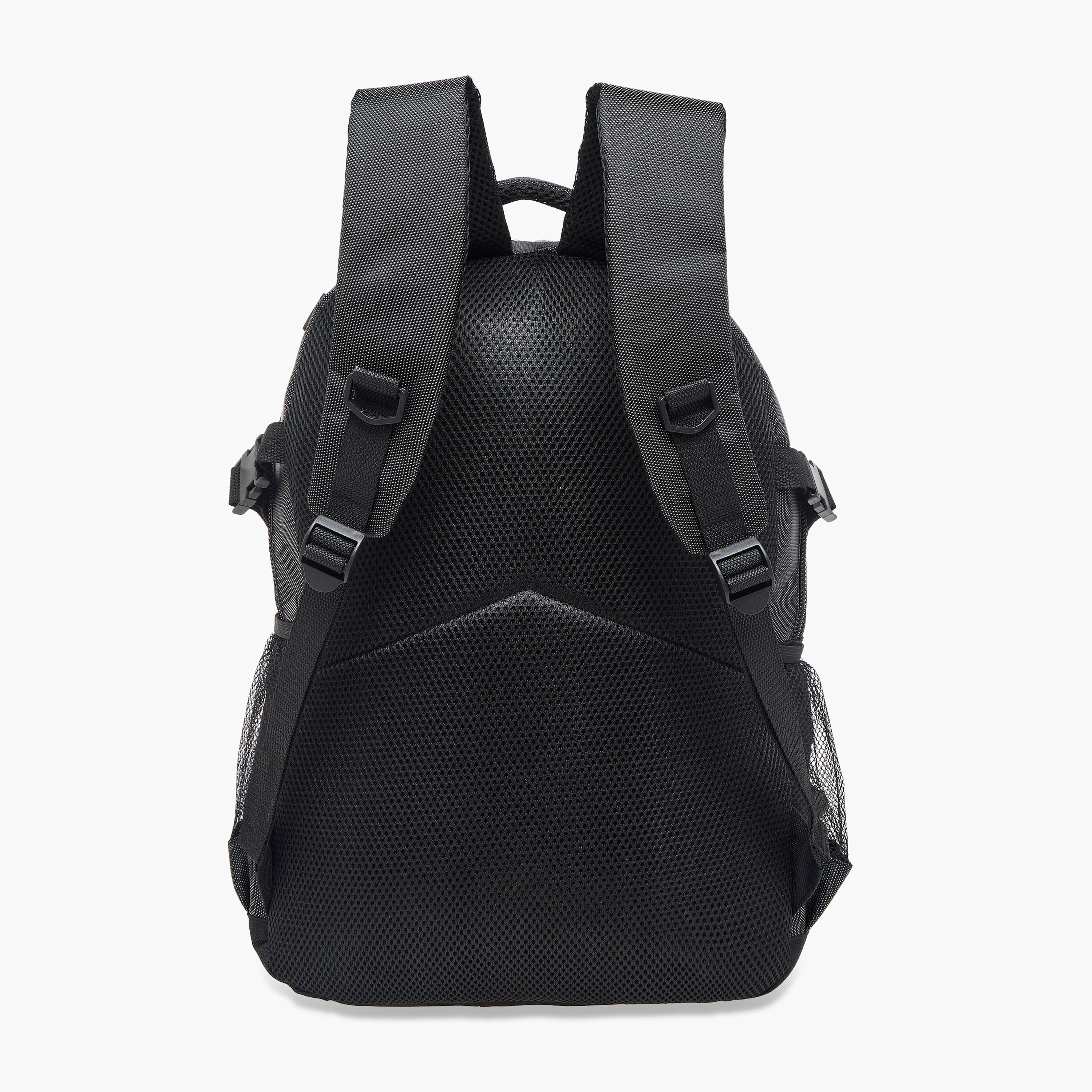 Oaklan by Shoexpress Logo Print School Backpack with Adjustable Straps and Zip Closure - 12x31x43 cm-school-bagsandbackpacks-backpacks-image-5