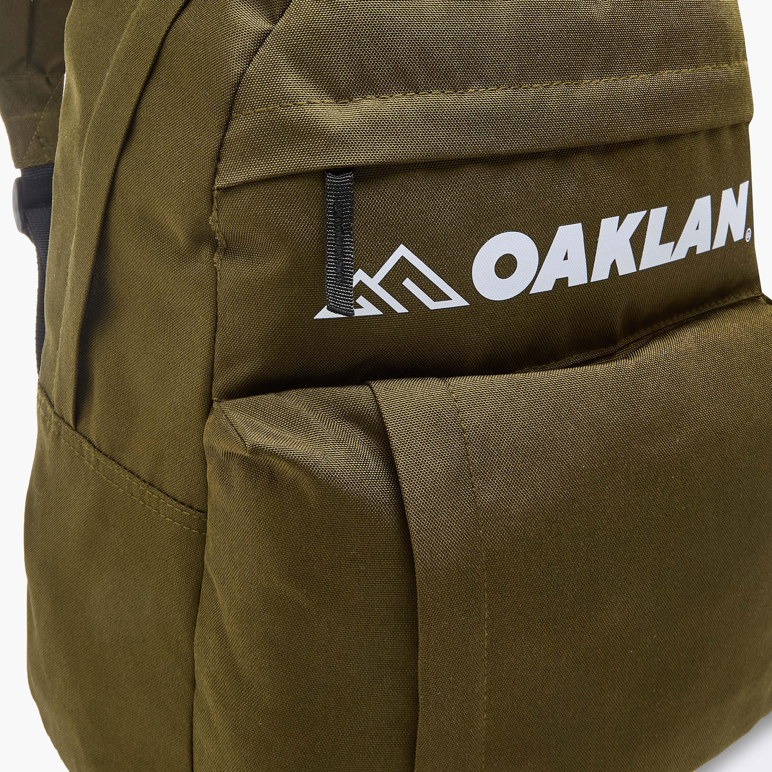 Oaklan by Shoexpress Logo Print School Backpack with Pencil Pouch - 12x32x45 cm-school-bagsandbackpacks-sets-image-8