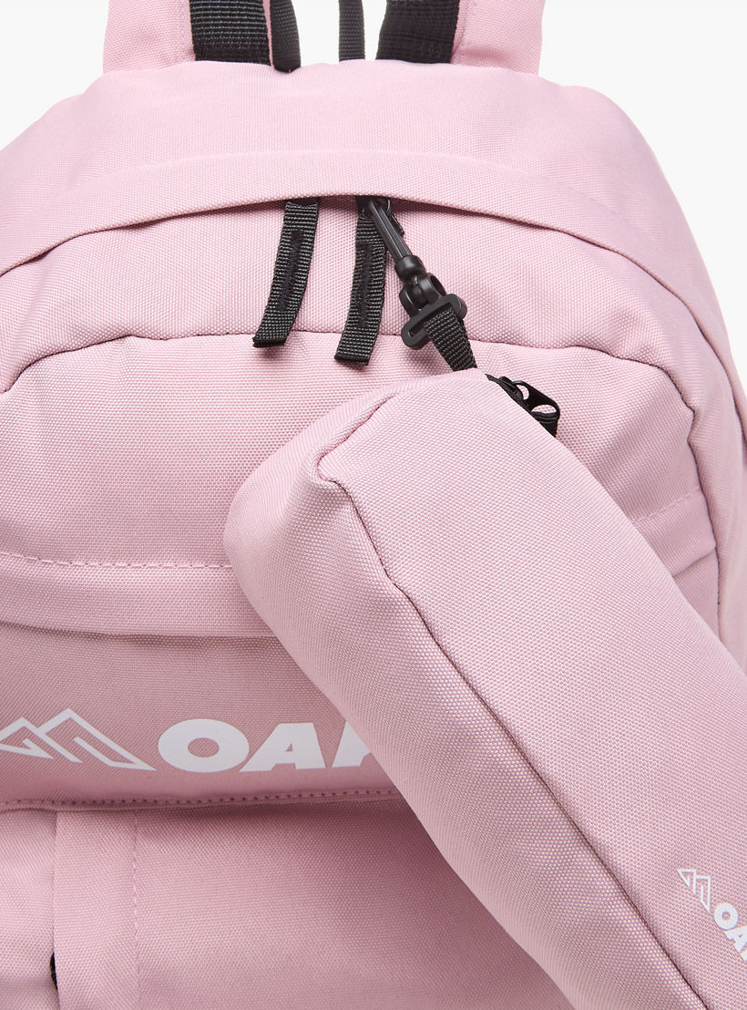 Oaklan by Shoexpress Logo Print School Backpack with Pencil Pouch - 12x32x45 cm-school-bagsandbackpacks-sets-image-7