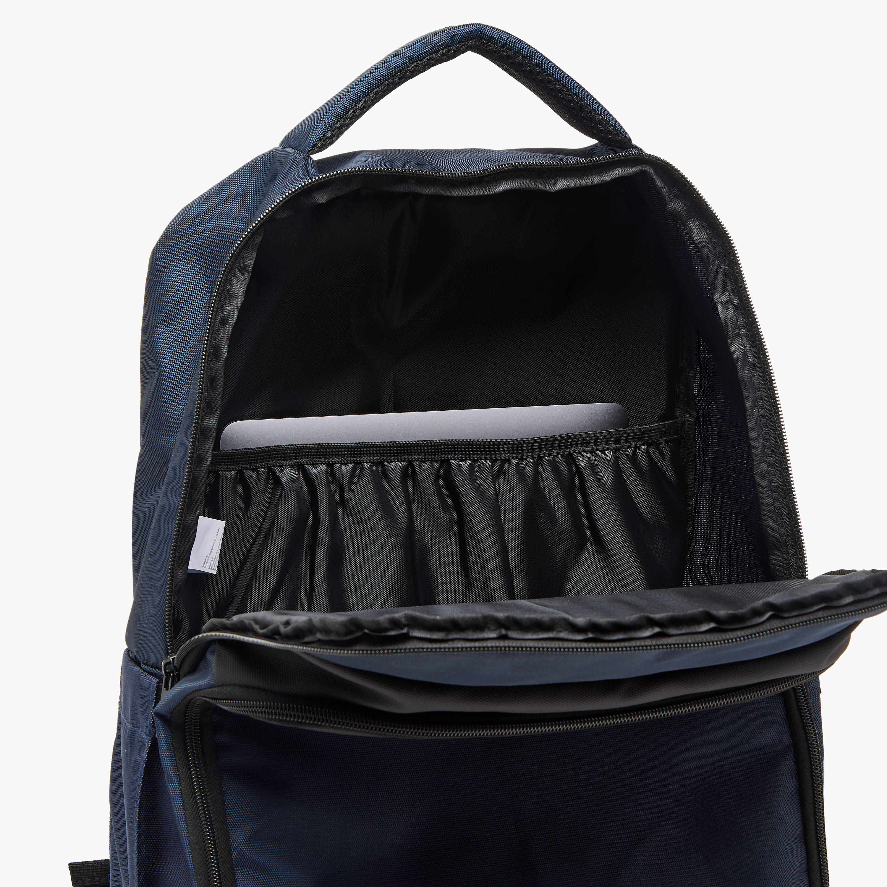 Oaklan by Shoexpress Logo Print School Backpack with Adjustable Straps and Zip Closure - 14x30x43 cm-school-bagsandbackpacks-backpacks-image-9