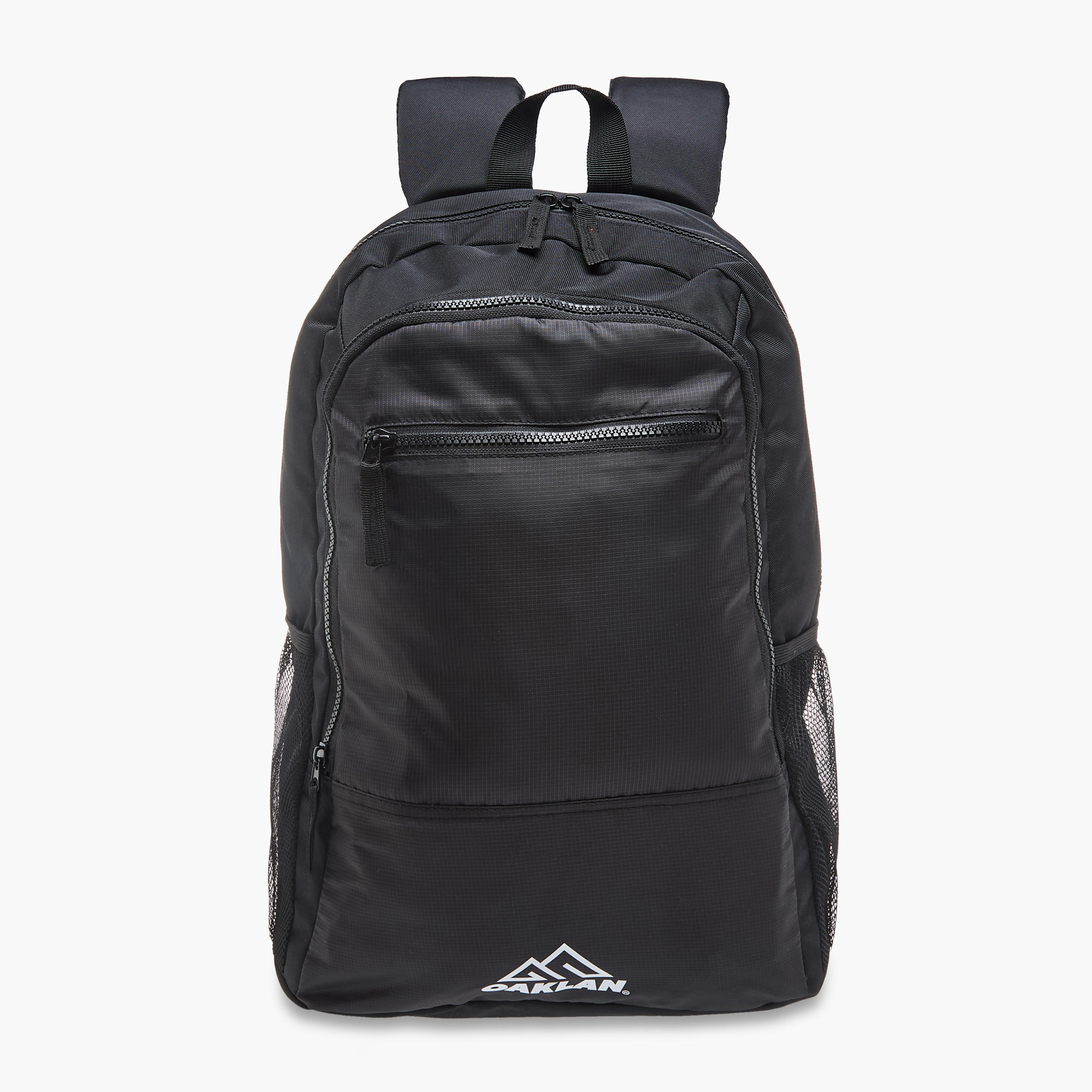 Oaklan by Shoexpress Logo Print School Backpack with Adjustable Straps - 15x29x45 cm-school-bagsandbackpacks-backpacks-image-1