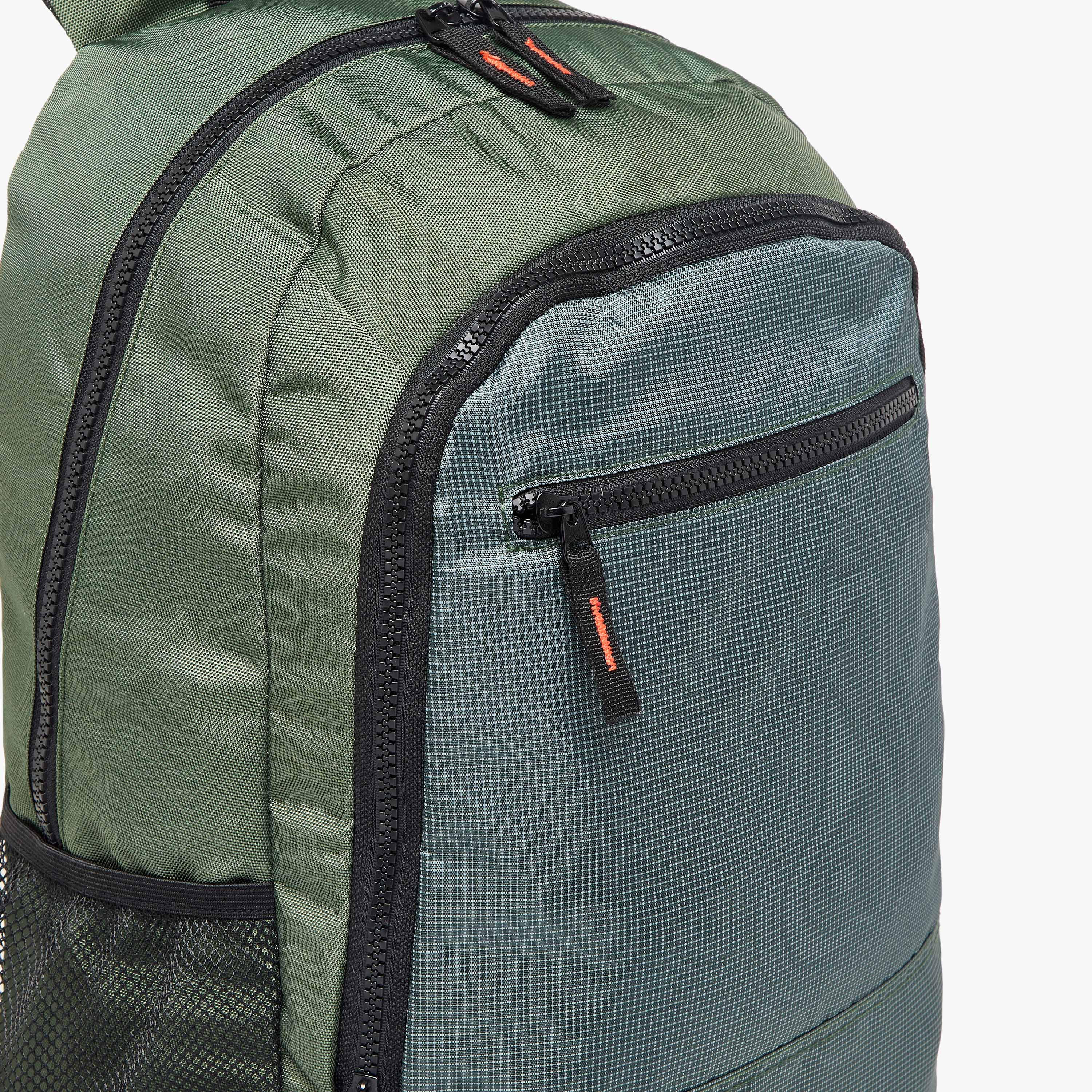 Oaklan by Shoexpress Logo Print School Backpack with Adjustable Straps - 15x29x45 cm-school-bagsandbackpacks-backpacks-image-6