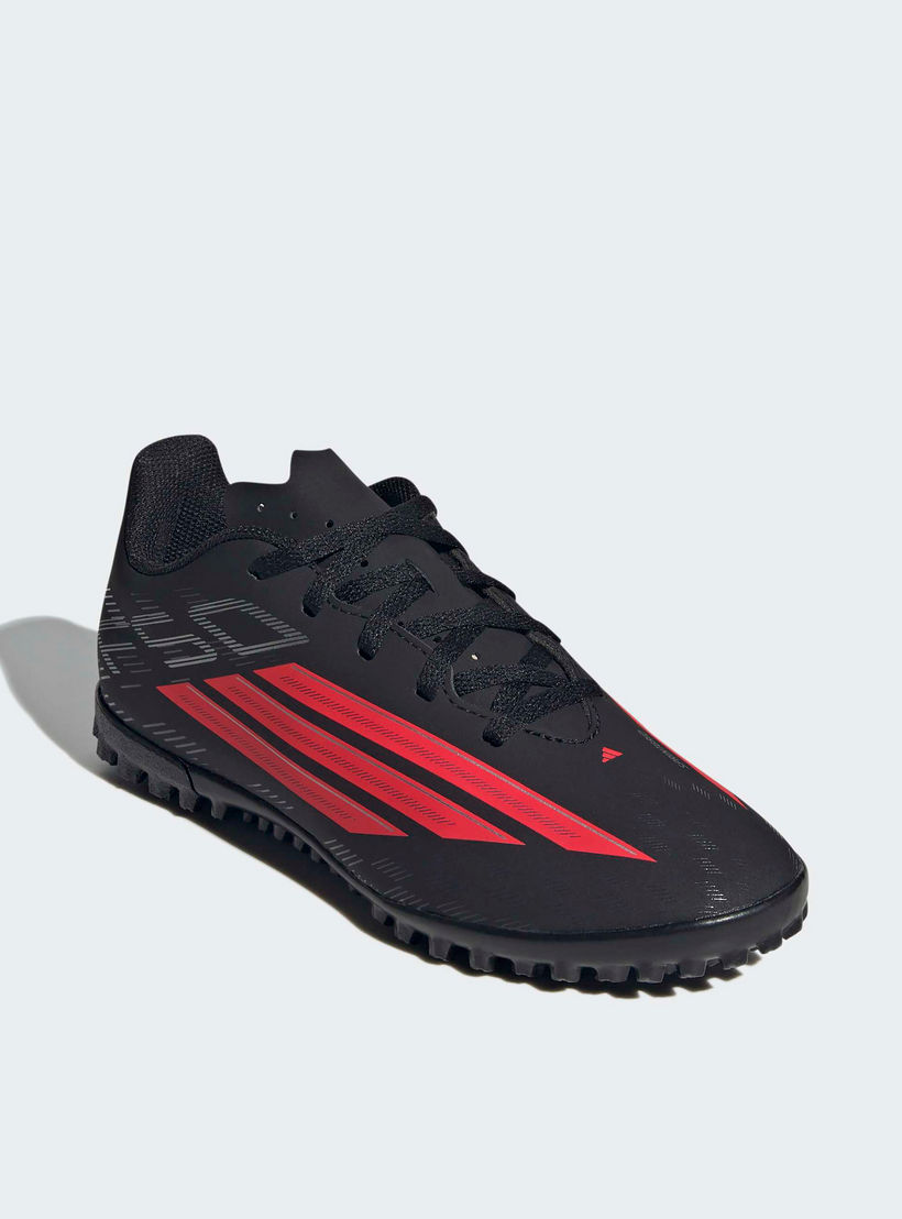 حذاء كرة قدم للعشب الصناعي إف50 كلوب تي إف برباط للأولاد من أديداس-sports-gear-football-shoes-turf-image-1