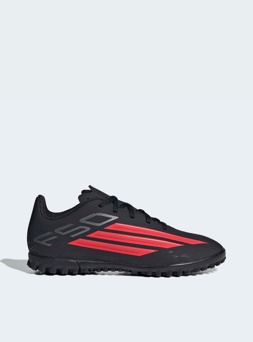 حذاء كرة قدم للعشب الصناعي إف50 كلوب تي إف برباط للأولاد من أديداس-sports-gear-football-shoes-turf-image-2