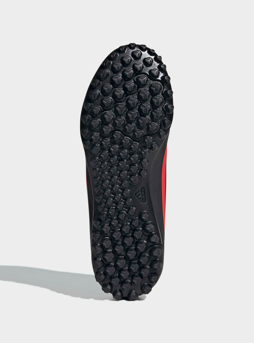 حذاء كرة قدم للعشب الصناعي إف50 كلوب تي إف برباط للأولاد من أديداس-sports-gear-football-shoes-turf-image-4
