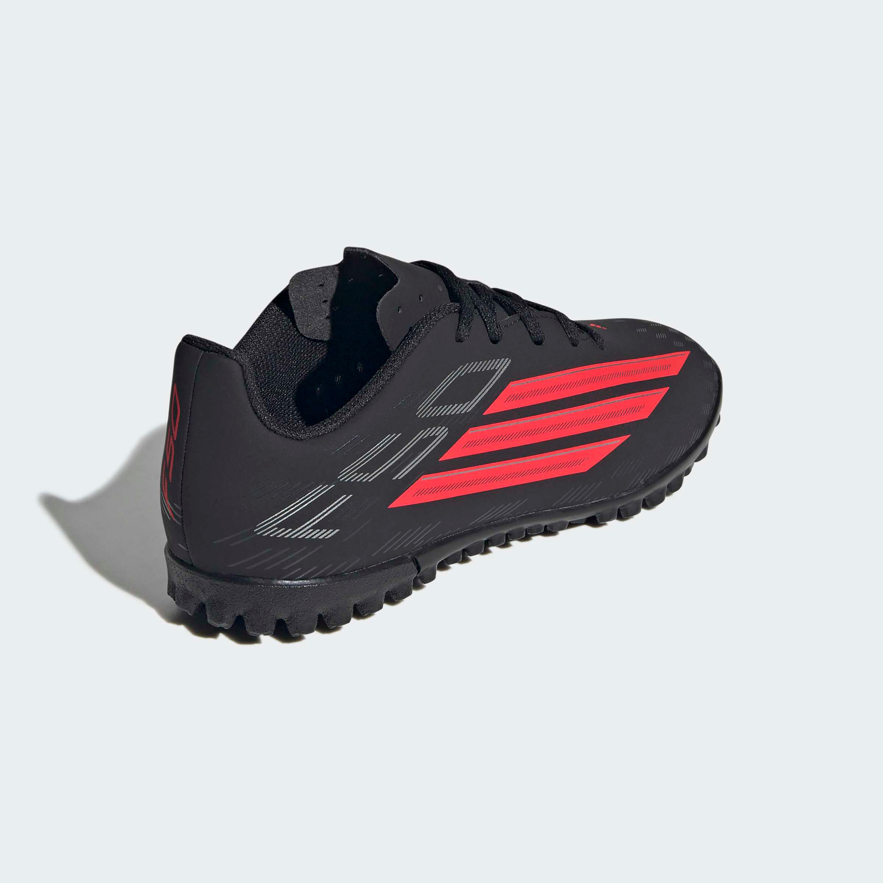 حذاء كرة قدم للعشب الصناعي إف50 كلوب تي إف برباط للأولاد من أديداس-sports-gear-football-shoes-turf-image-5