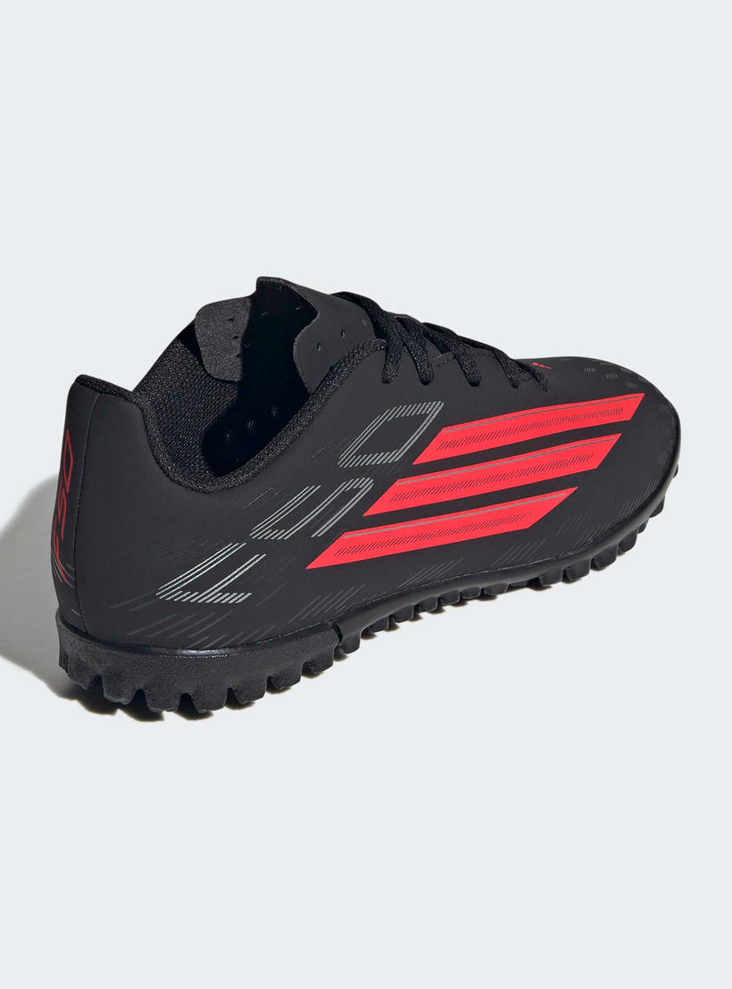 حذاء كرة قدم للعشب الصناعي إف50 كلوب تي إف برباط للأولاد من أديداس-sports-gear-football-shoes-turf-image-5