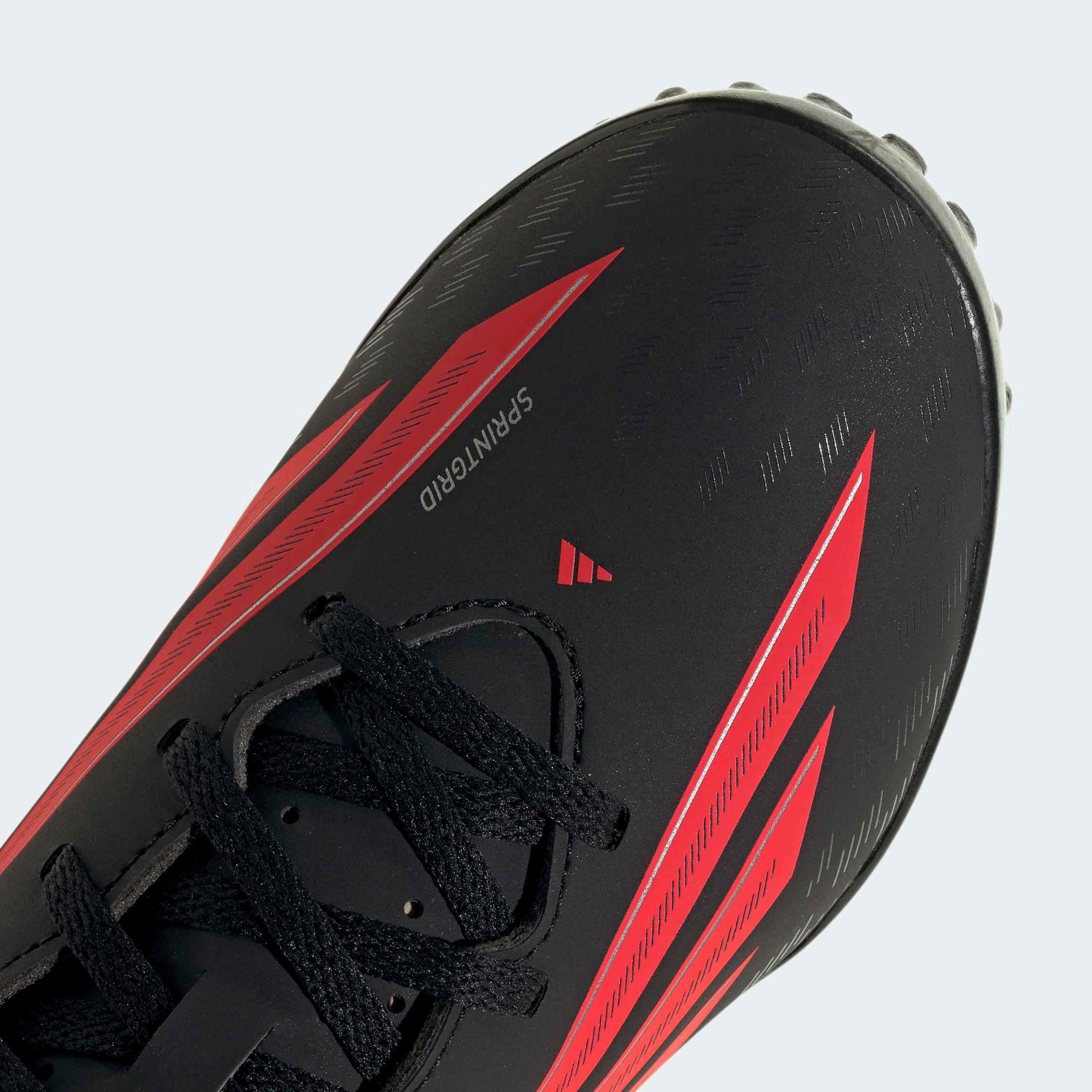 حذاء كرة قدم للعشب الصناعي إف50 كلوب تي إف برباط للأولاد من أديداس-sports-gear-football-shoes-turf-image-6