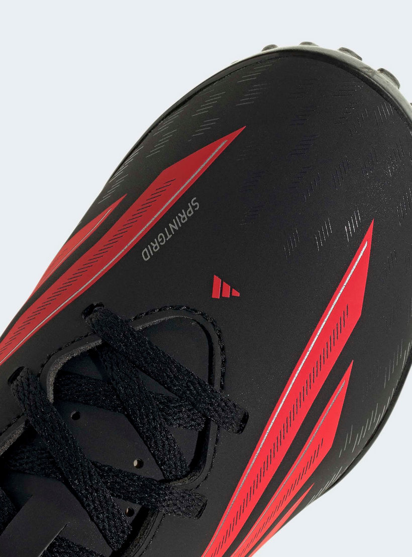حذاء كرة قدم للعشب الصناعي إف50 كلوب تي إف برباط للأولاد من أديداس-sports-gear-football-shoes-turf-image-6