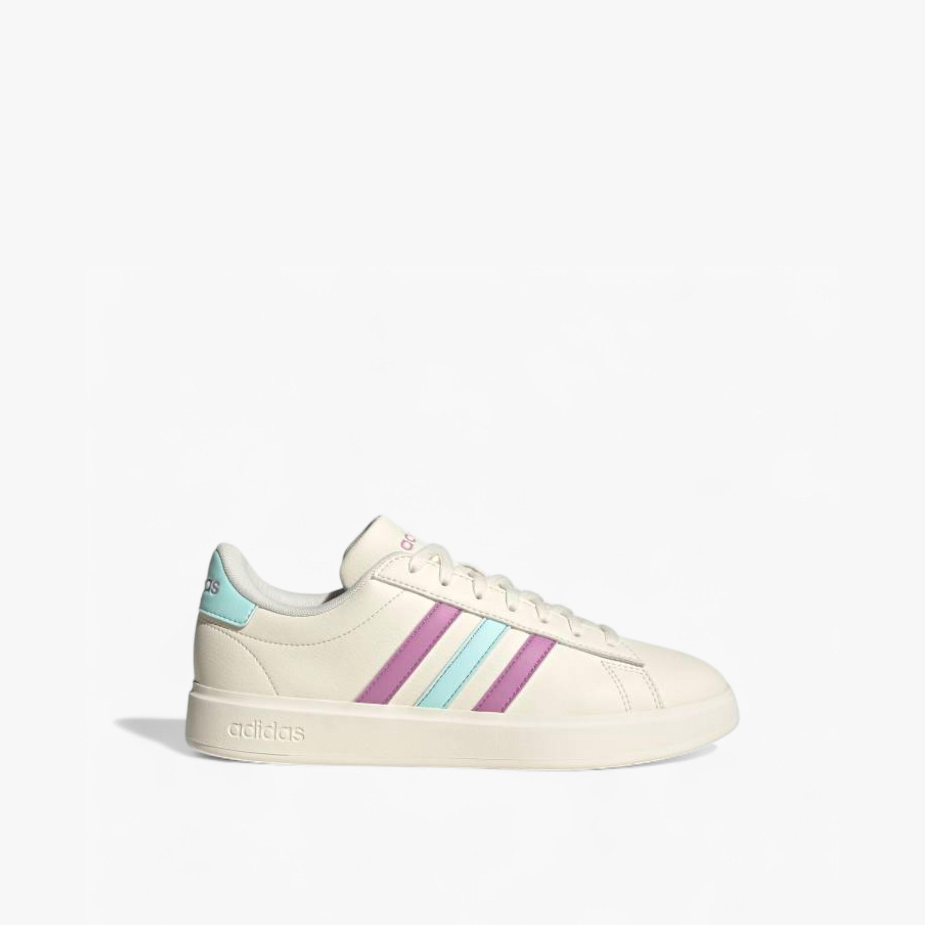 adidas Women's GRAND COURT 2.0 Lace-Up Sneakers - JS1755-women-shoes-sneakers-image-2