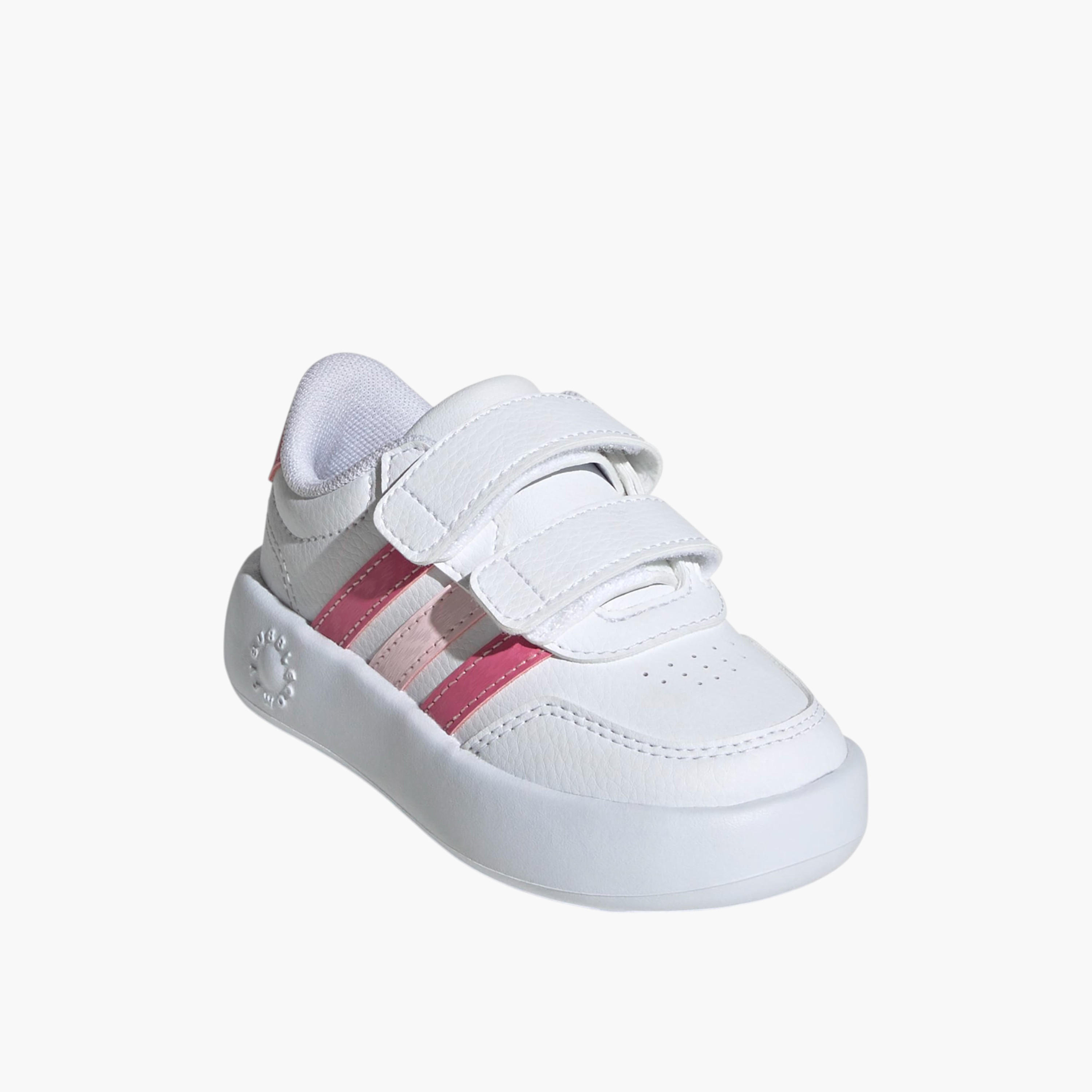adidas Girls' BREAKNET 3.0 CF I Sneakers with Hook and Loop Closure - JS3676-baby-girls-shoes-closedshoes-image-1