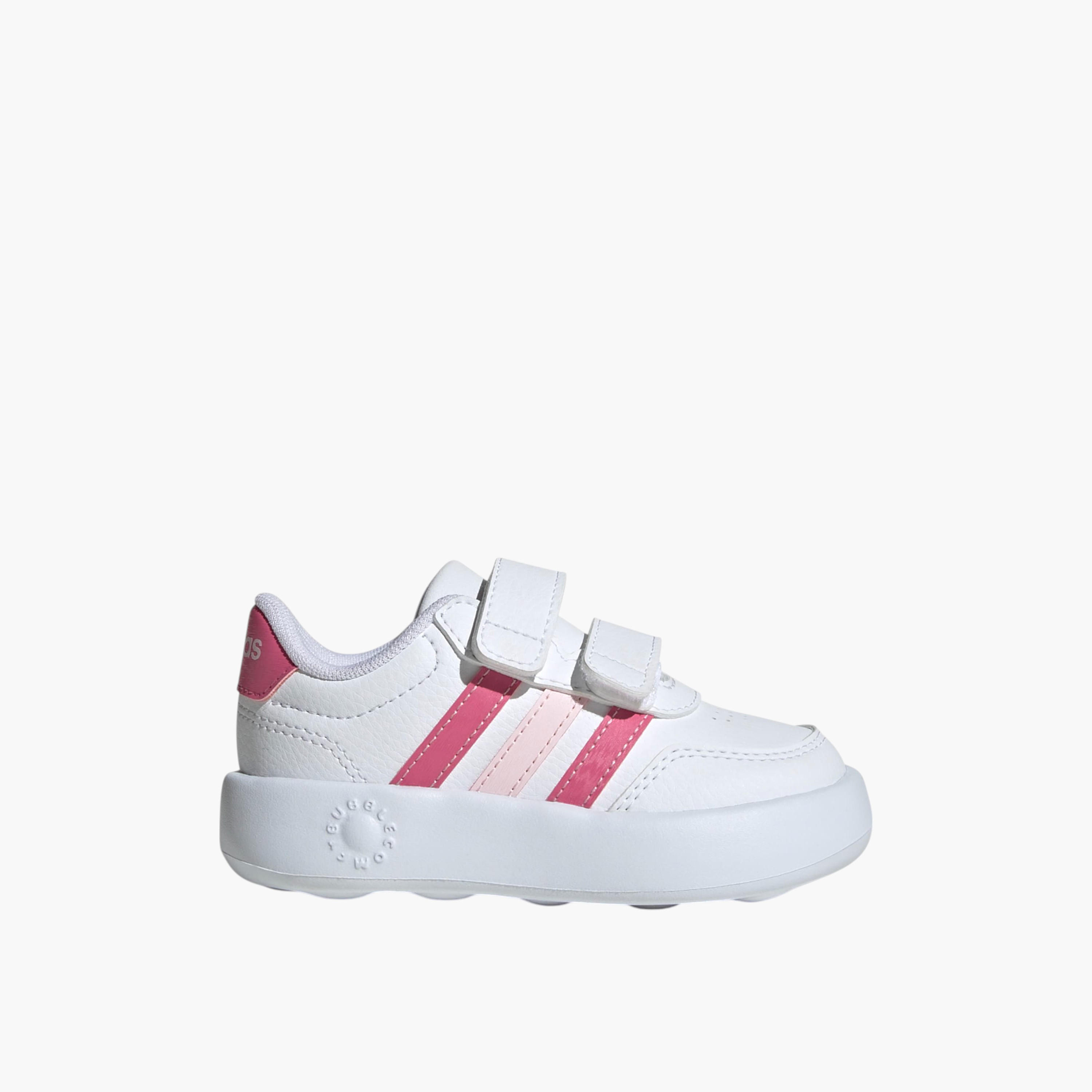 adidas Girls' BREAKNET 3.0 CF I Sneakers with Hook and Loop Closure - JS3676-baby-girls-shoes-closedshoes-image-2