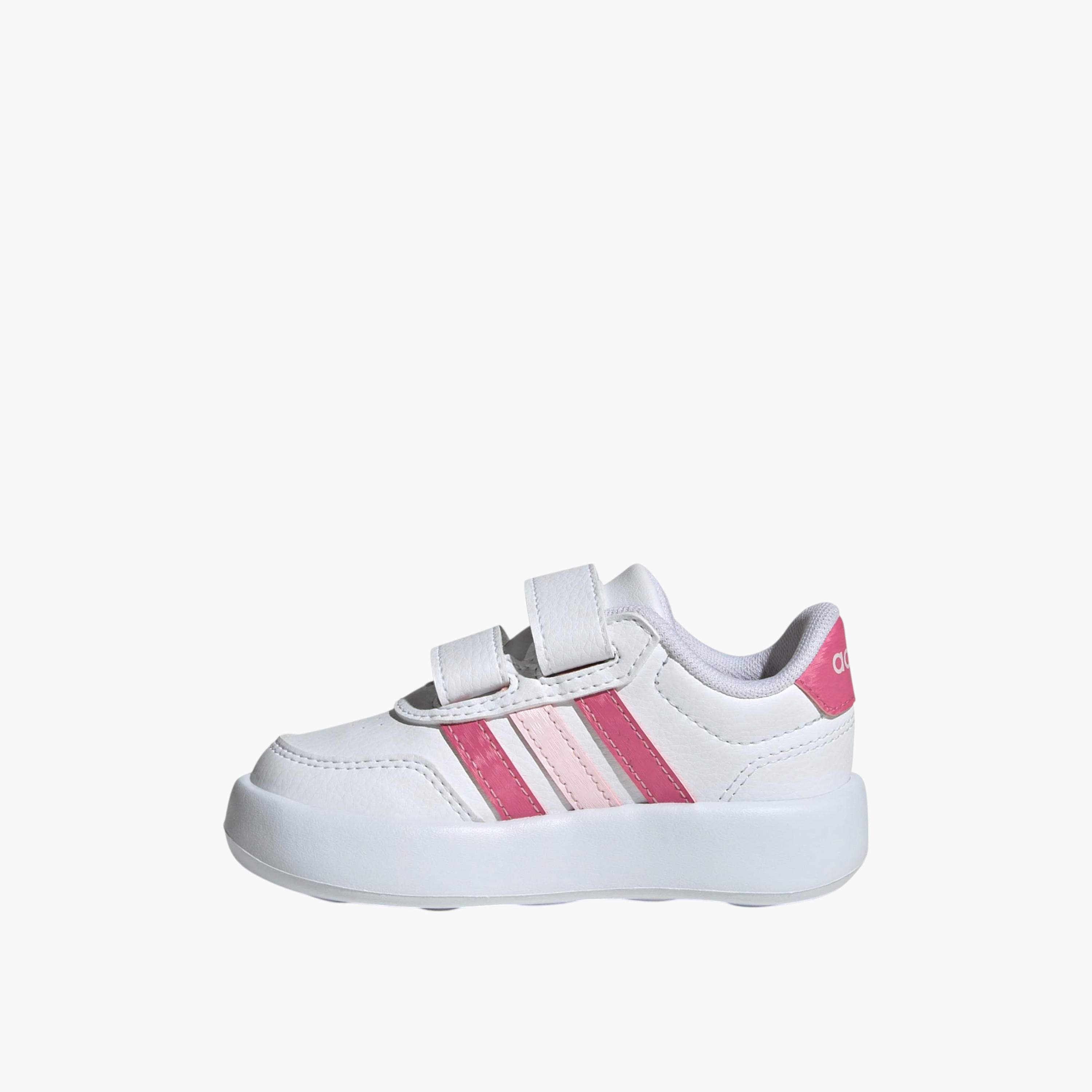 adidas Girls' BREAKNET 3.0 CF I Sneakers with Hook and Loop Closure - JS3676-baby-girls-shoes-closedshoes-image-4