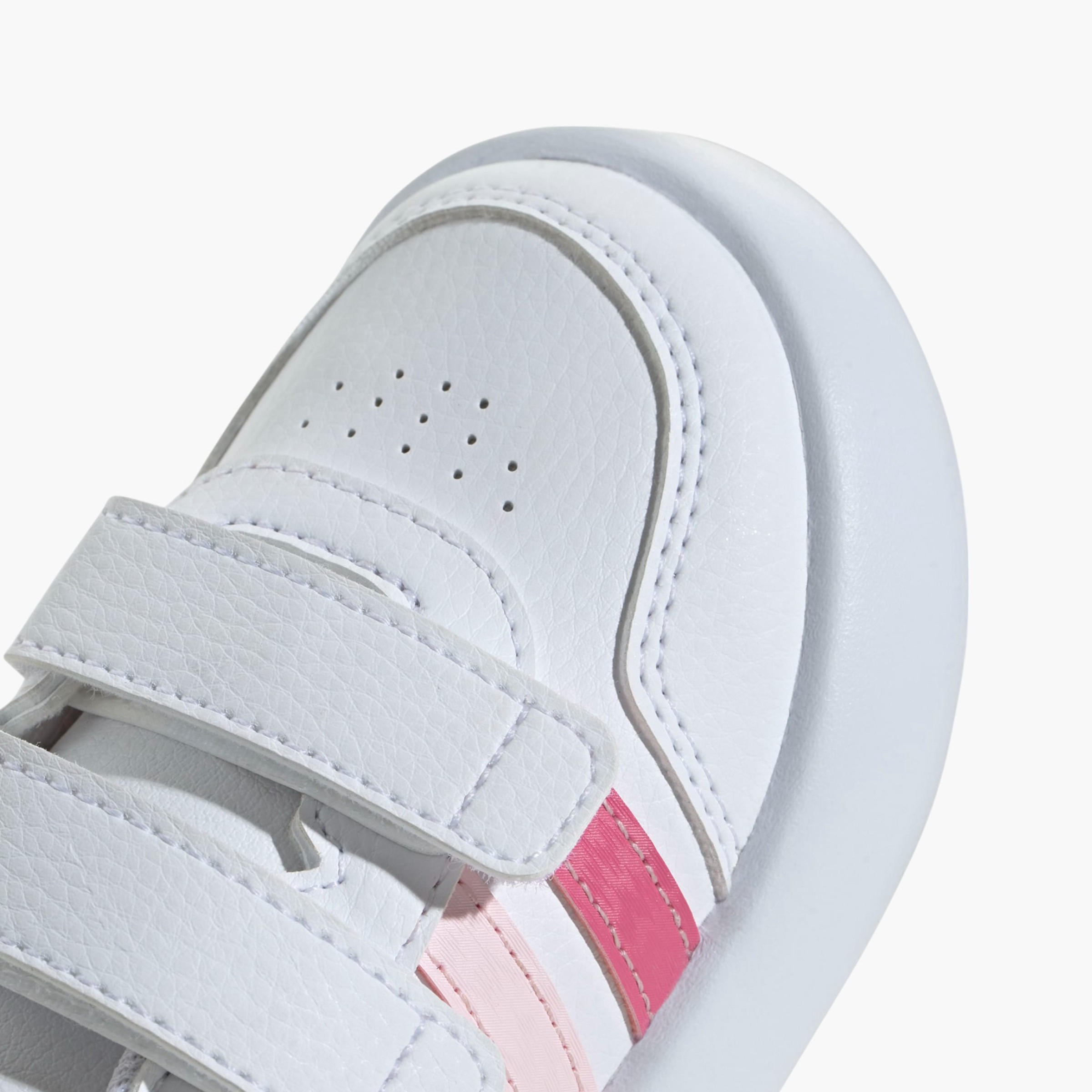 adidas Girls' BREAKNET 3.0 CF I Sneakers with Hook and Loop Closure - JS3676-baby-girls-shoes-closedshoes-image-5