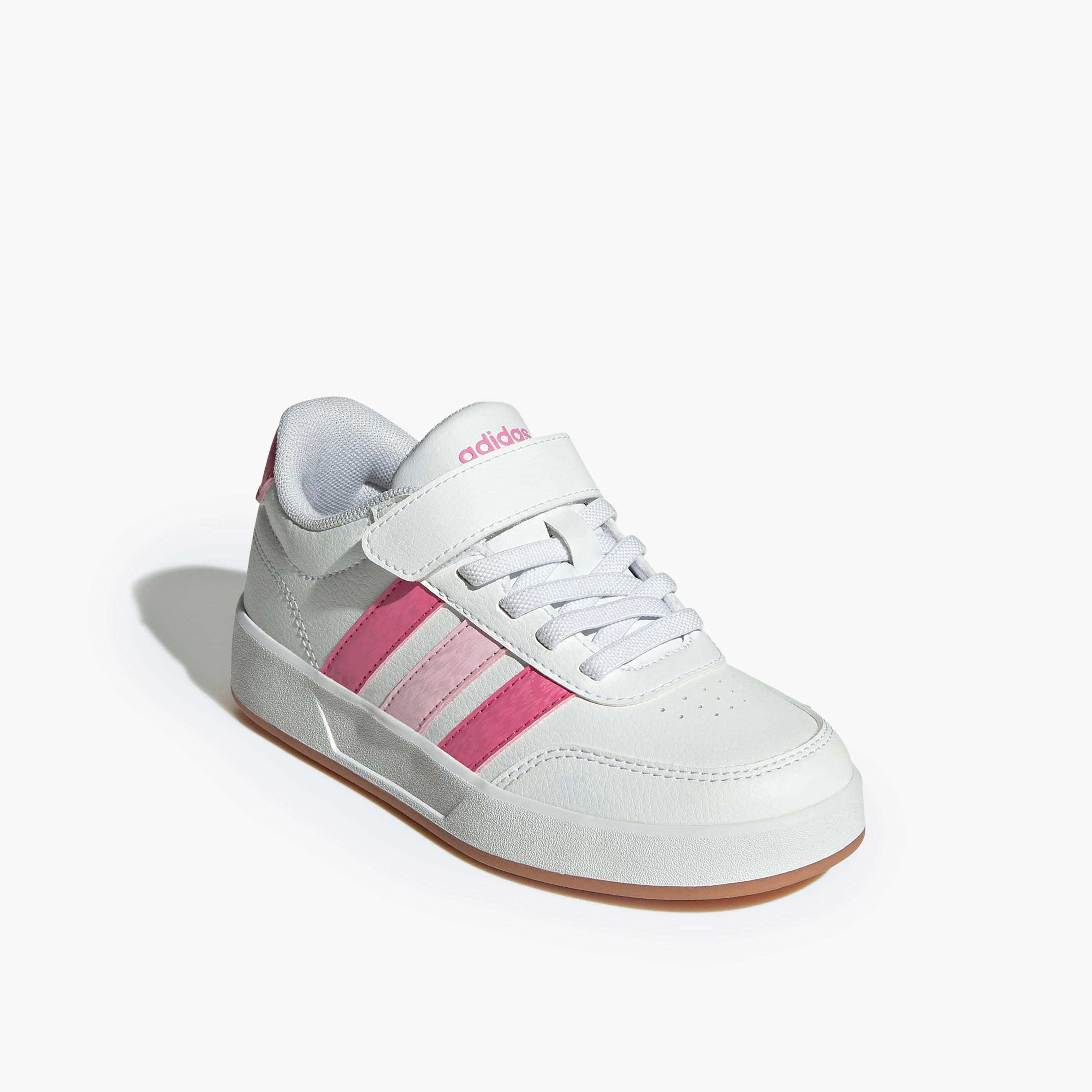 Adidas Girls BREAKNET 3.0 EL C Hook & Loop Sneakers-girls-shoes-sneakers-image-1