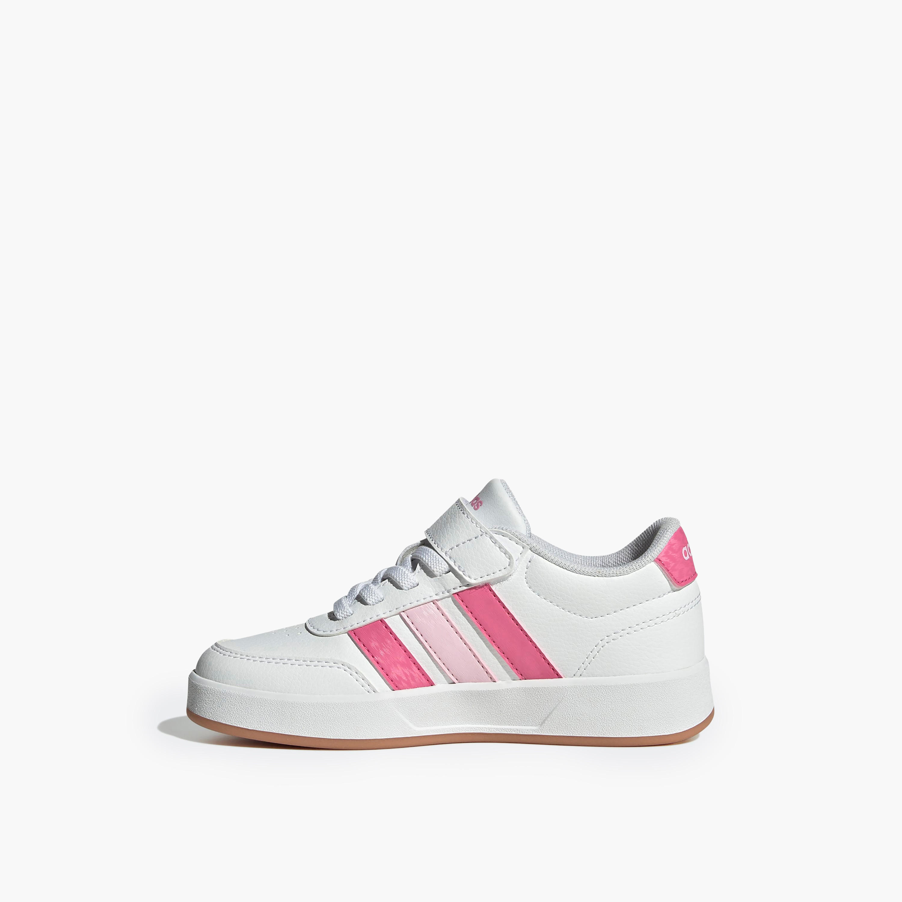 Adidas Girls BREAKNET 3.0 EL C Hook & Loop Sneakers-girls-shoes-sneakers-image-3