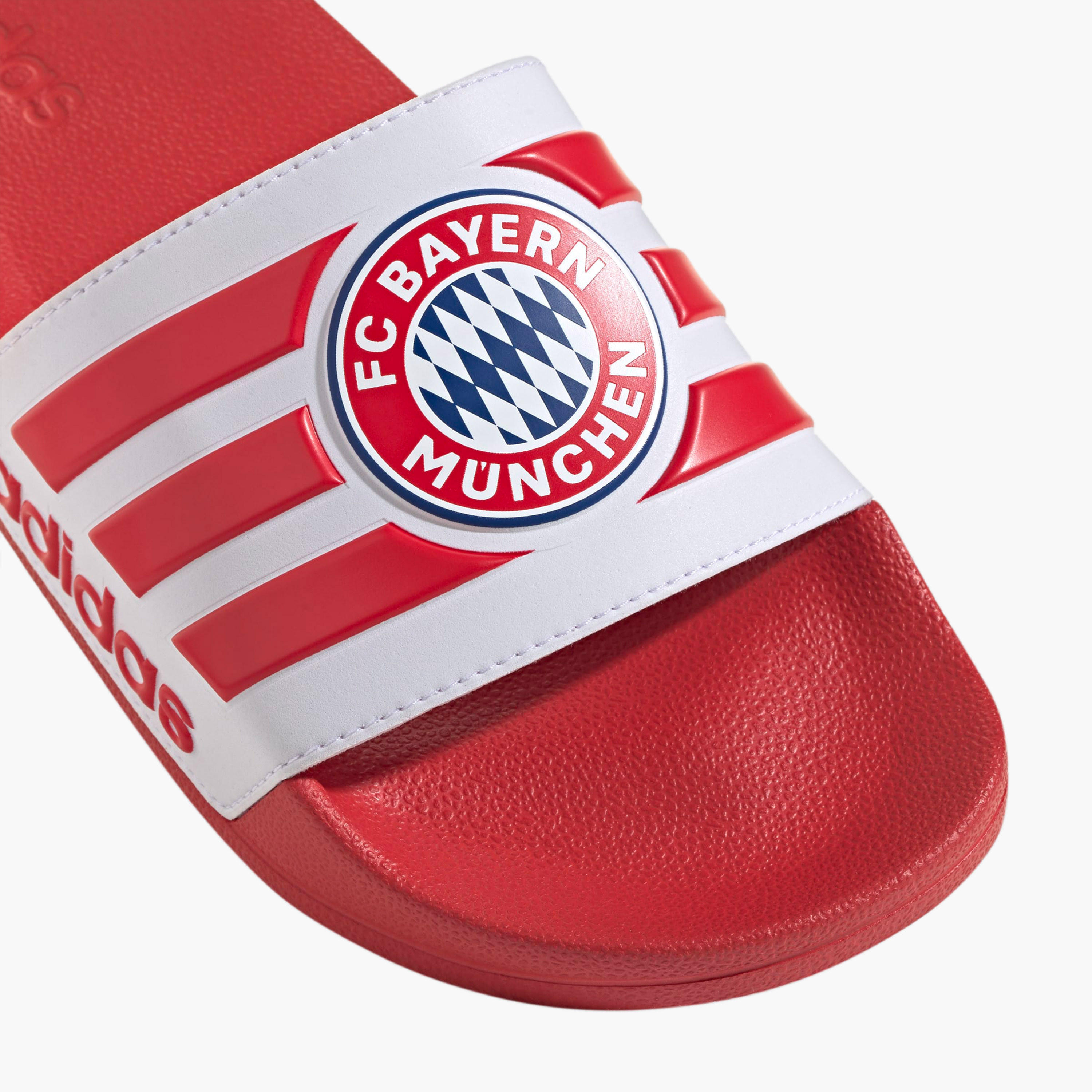 Adidas Men Adilette Shower Bayern Munich Logo Print Slides-sports-men-shoes-image-8
