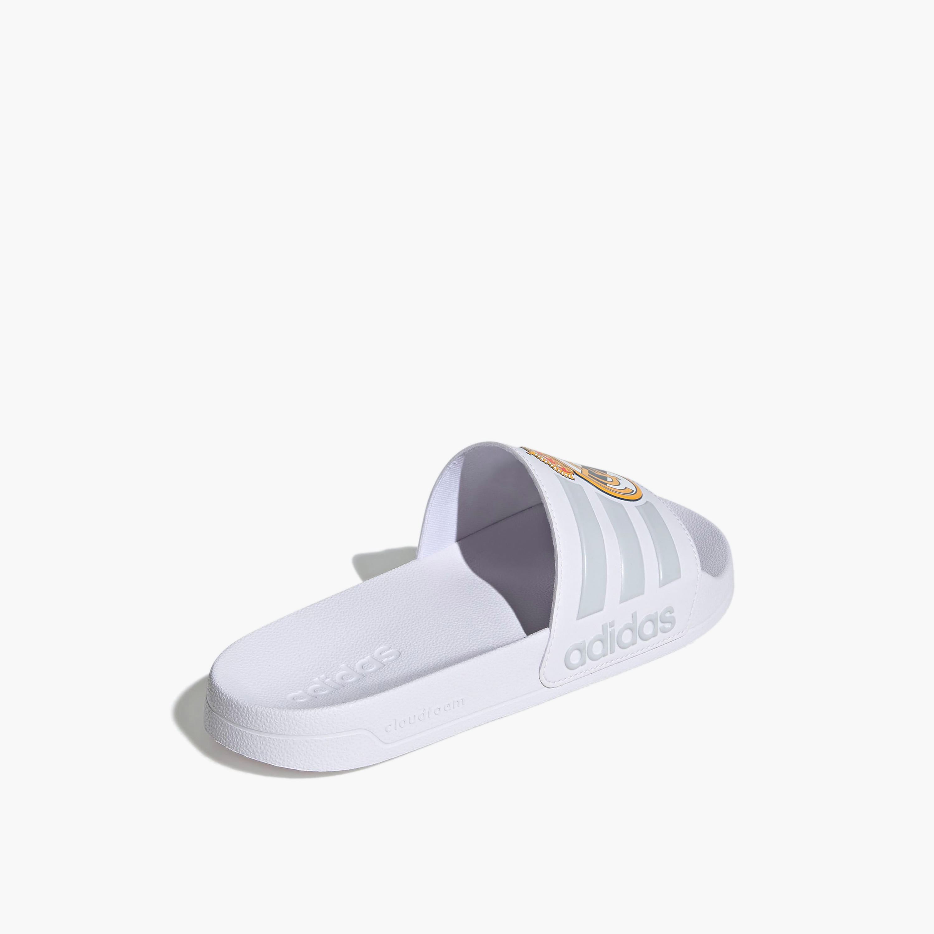 Adidas Men Adilette Shower Real Madrid Logo Print Slides-sports-men-shoes-image-5