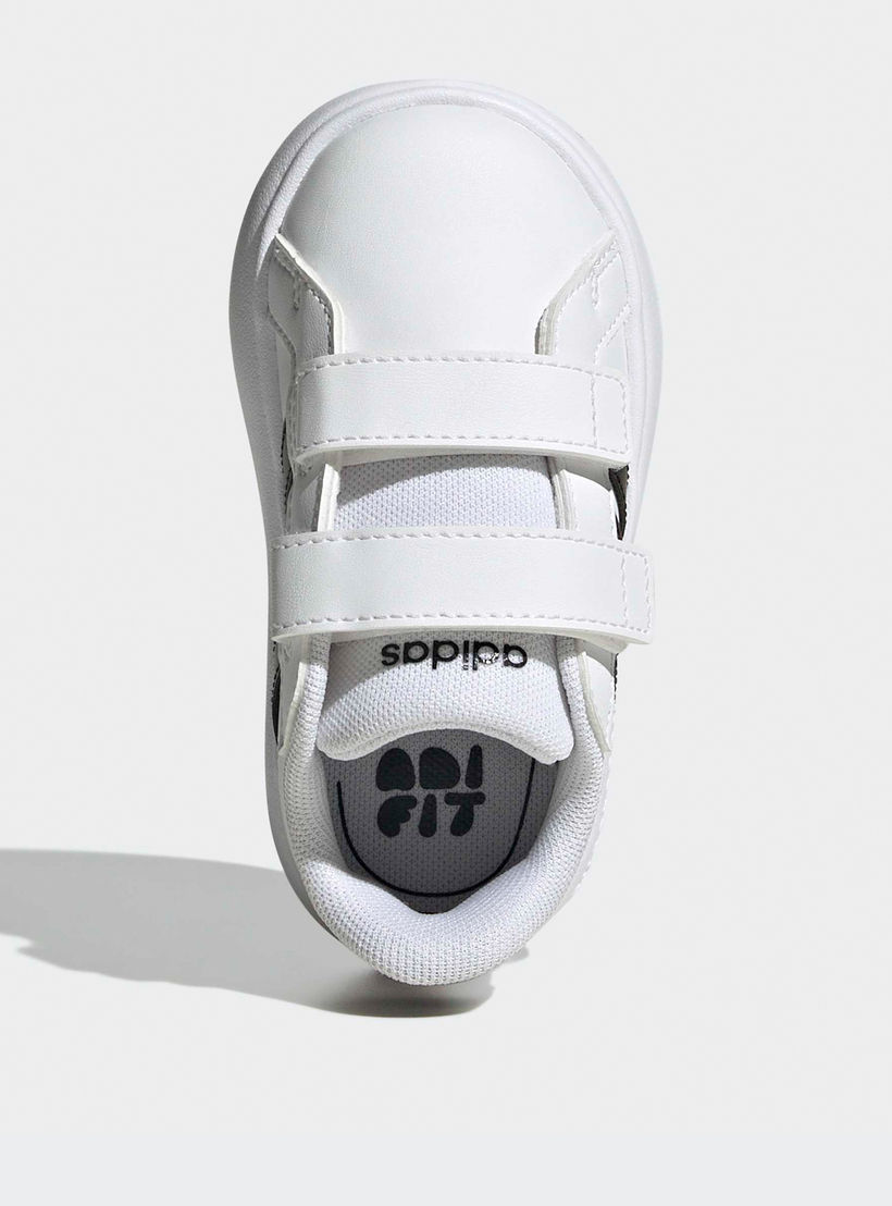 Adidas Boys Grand Court 3.0 Hook & Loop Ankle Sneakers-baby-boys-shoes-closedshoes-image-3