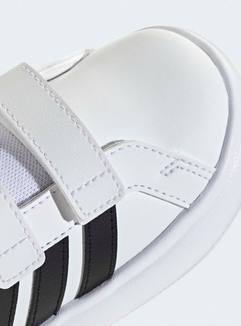 Adidas Boys Grand Court 3.0 Hook & Loop Ankle Sneakers-baby-boys-shoes-closedshoes-image-6