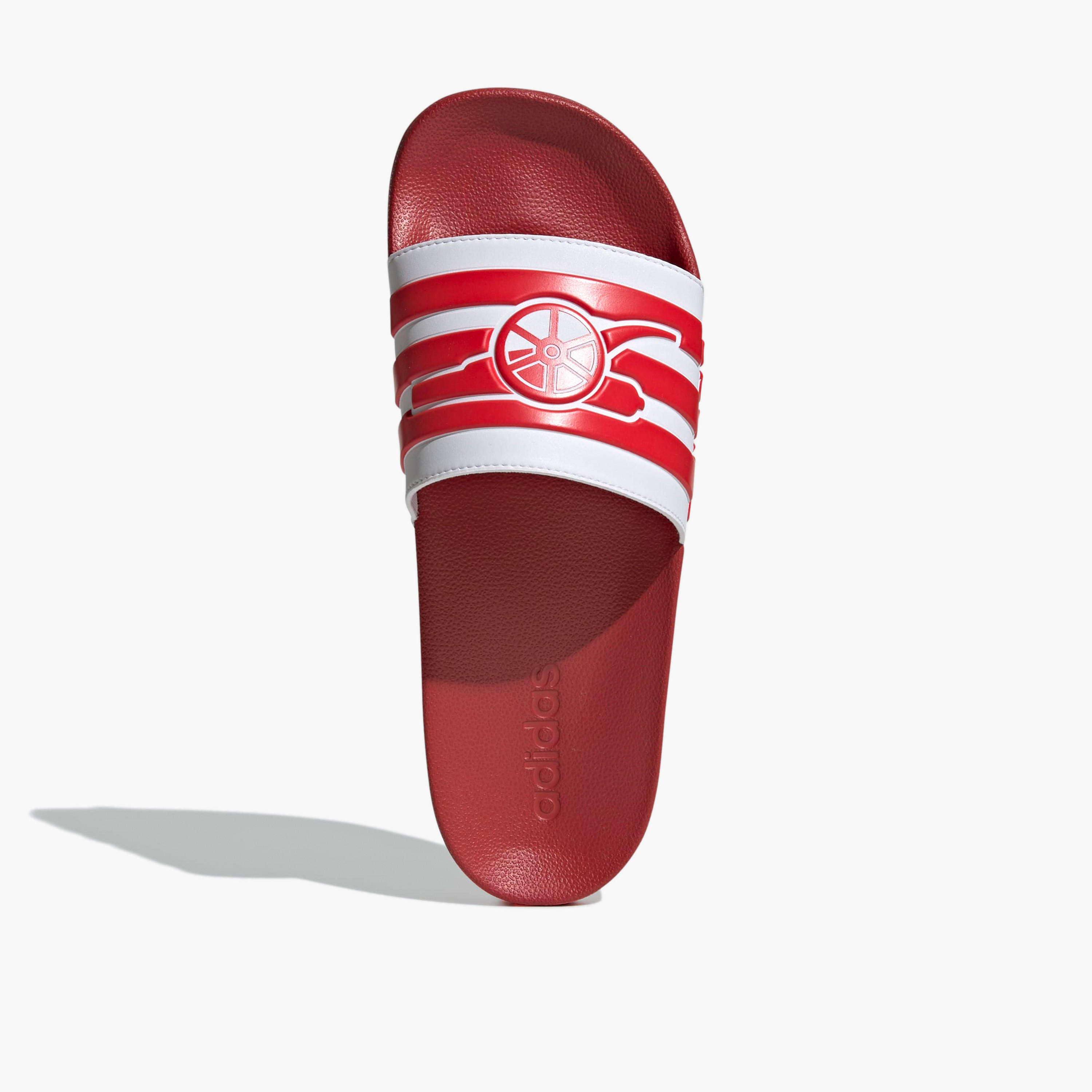 Adidas Men Adilette Shower Arsenal Logo Print Slides-sports-men-shoes-image-4